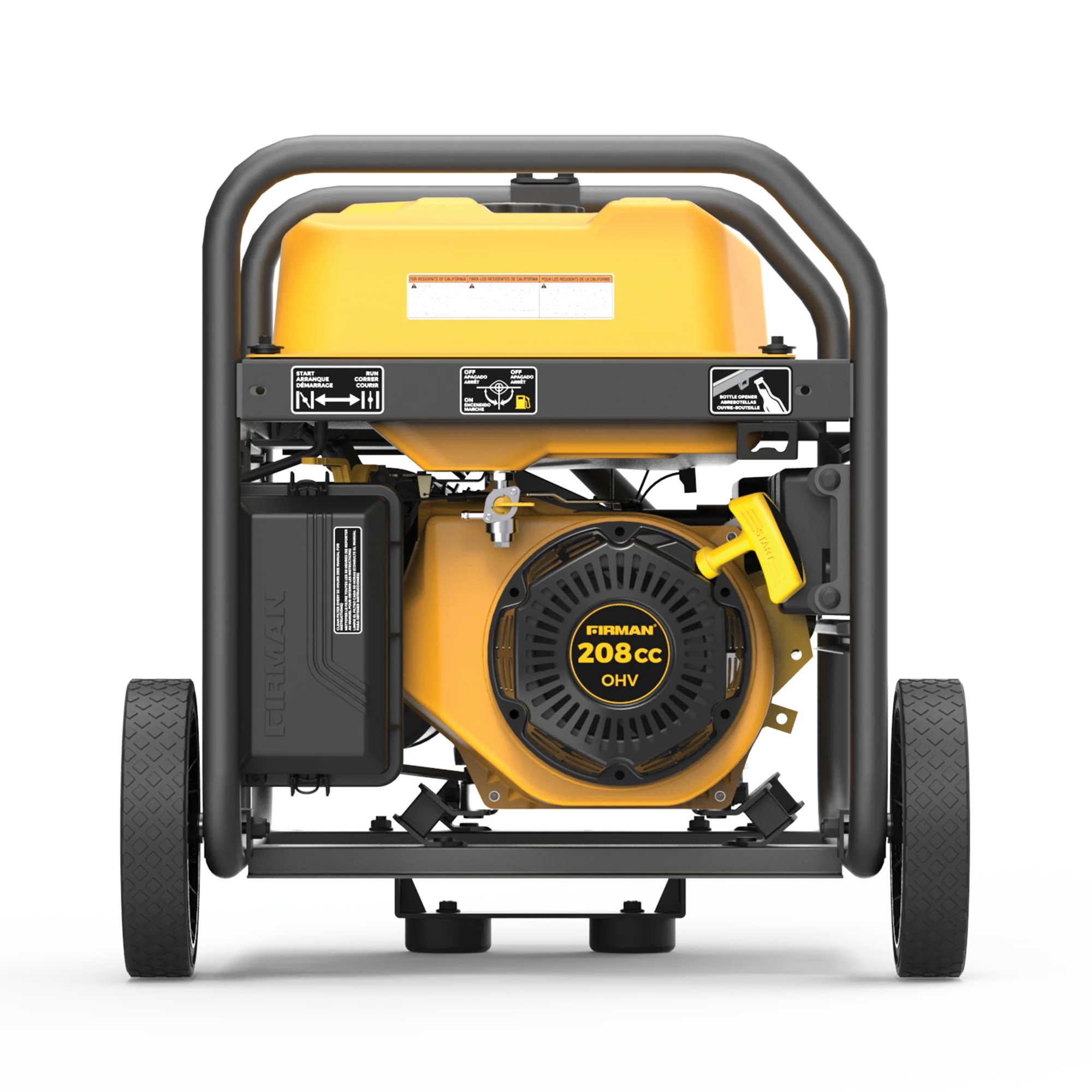 Gas Portable Generator 4550W Recoil Start 120/240V - Image 8