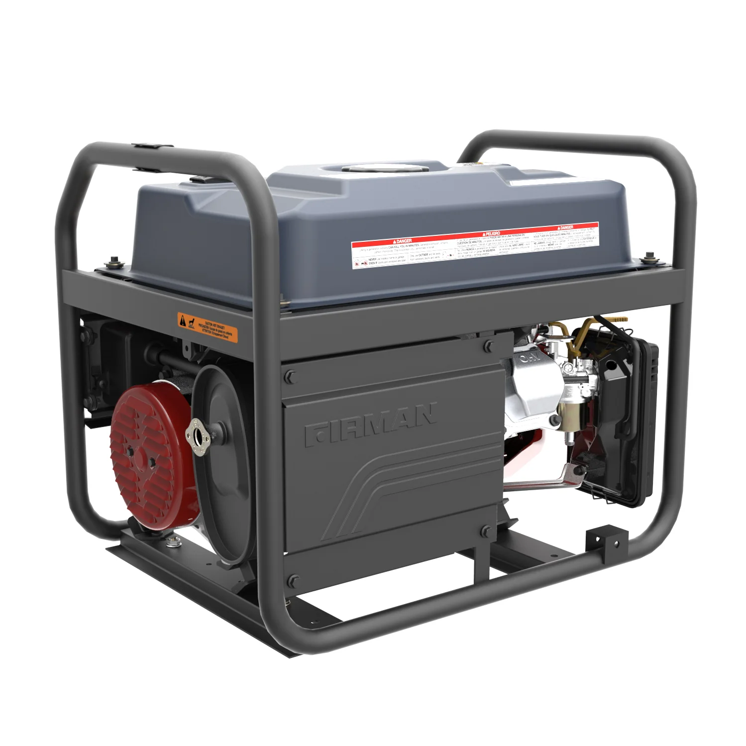 Gas Portable Generator 4550W Recoil Start 120V - Image 13