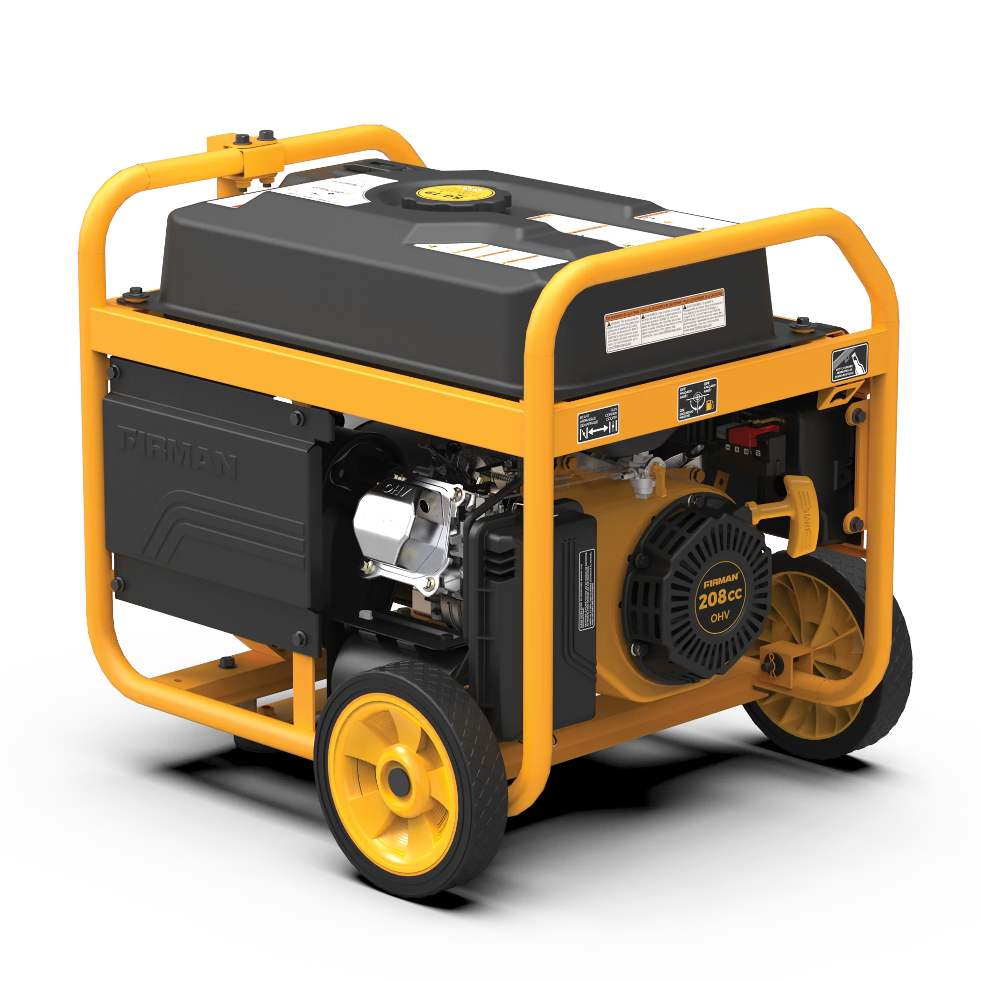 Gas Portable Generator 4550W Remote Start 120/240V with CO alert - Image 11