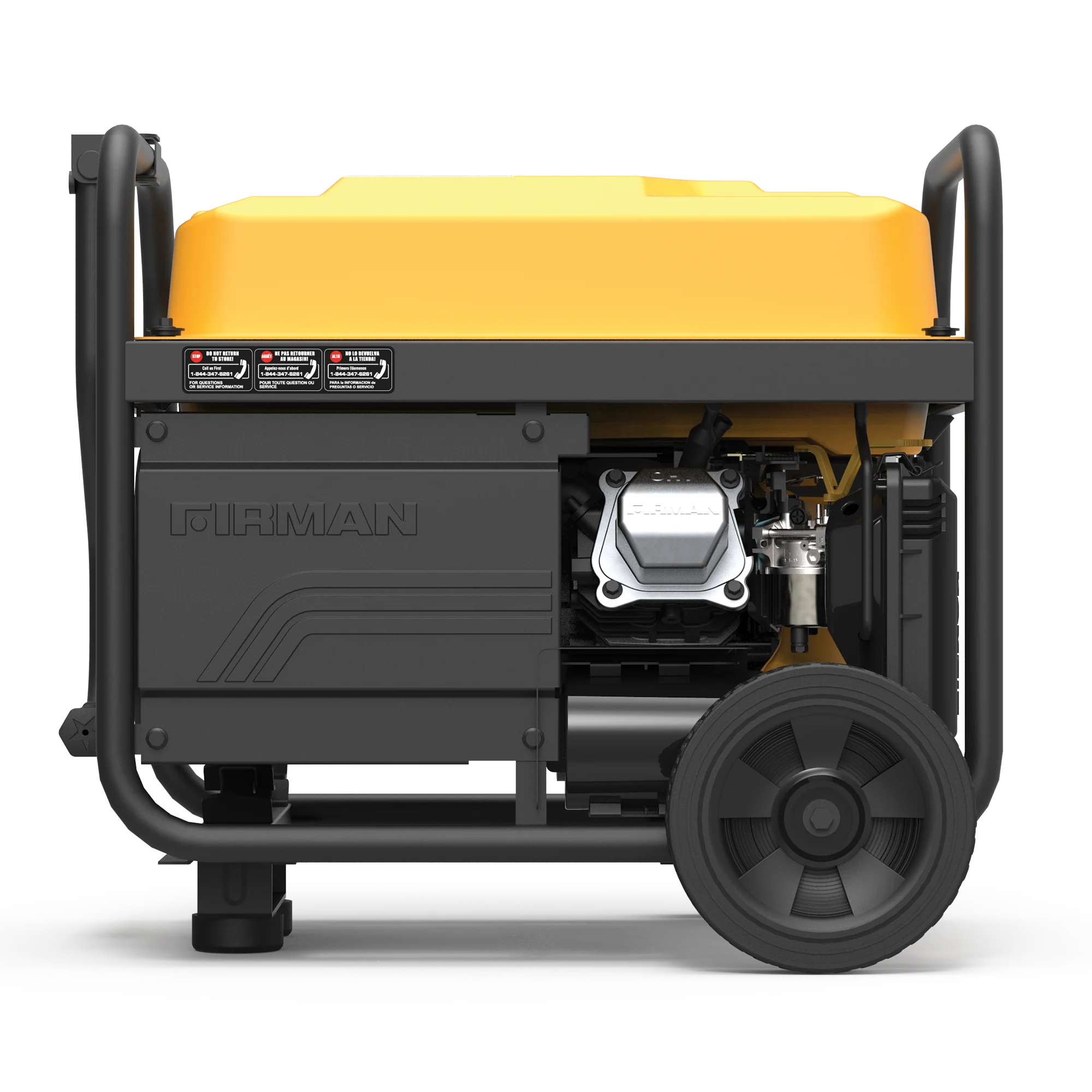 Gas Portable Generator 4550W Recoil Start 120/240V with CO ALERT - Image 8