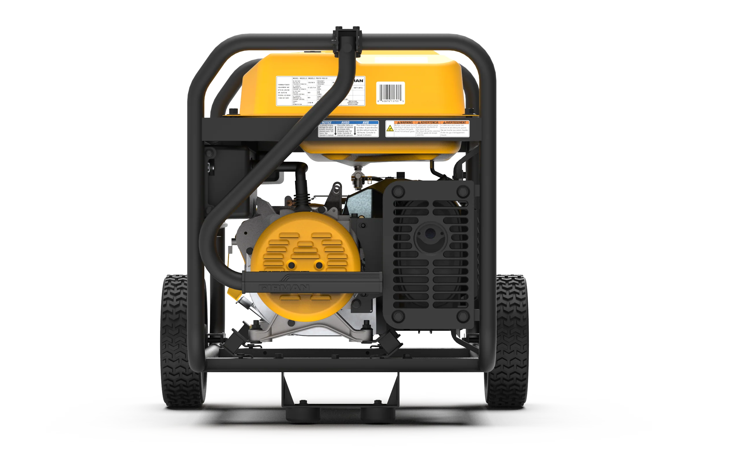Gas Portable Generator 7125W Recoil Start 120/240V - Image 9