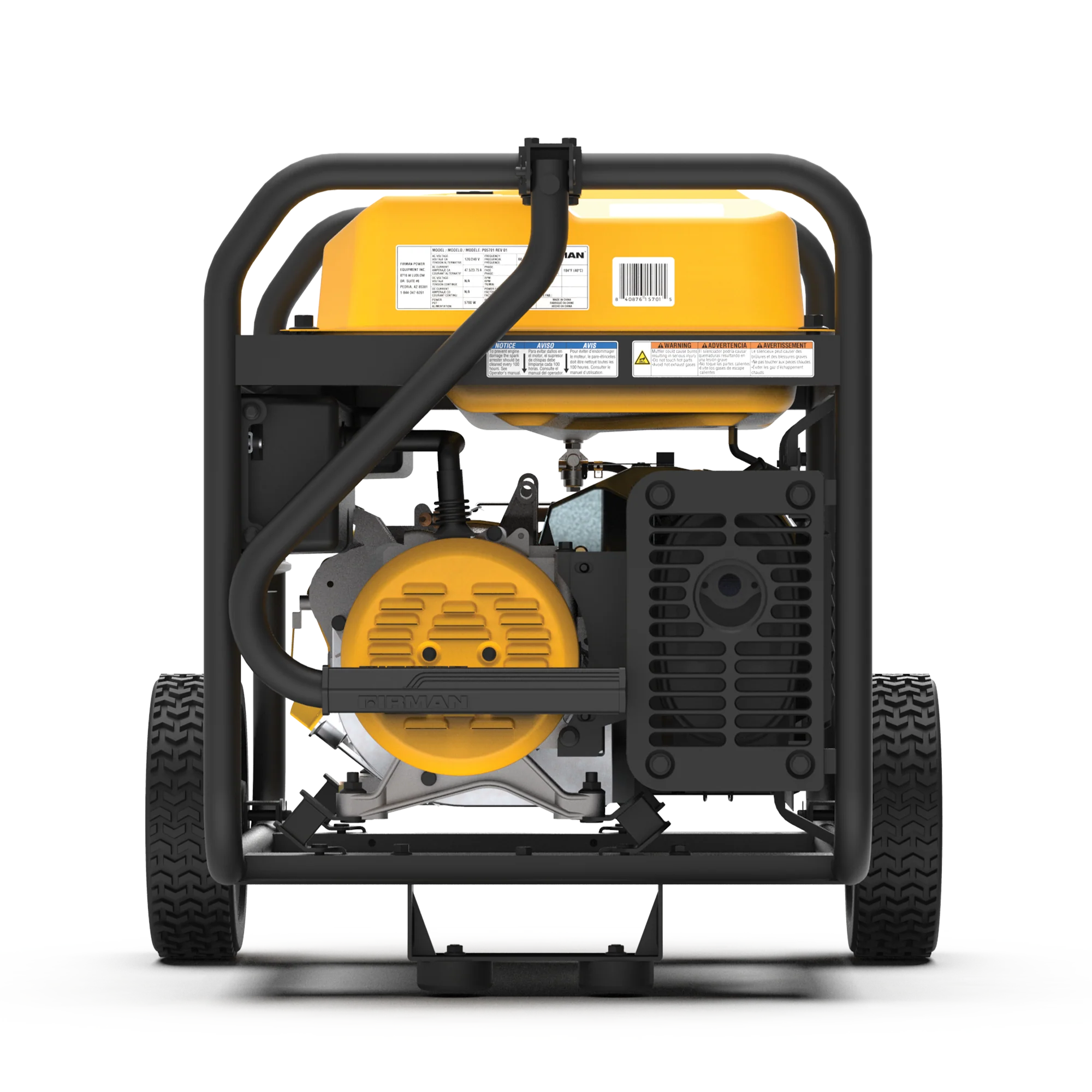 Gas Portable Generator 7125W Remote Start 120/240V - Image 7