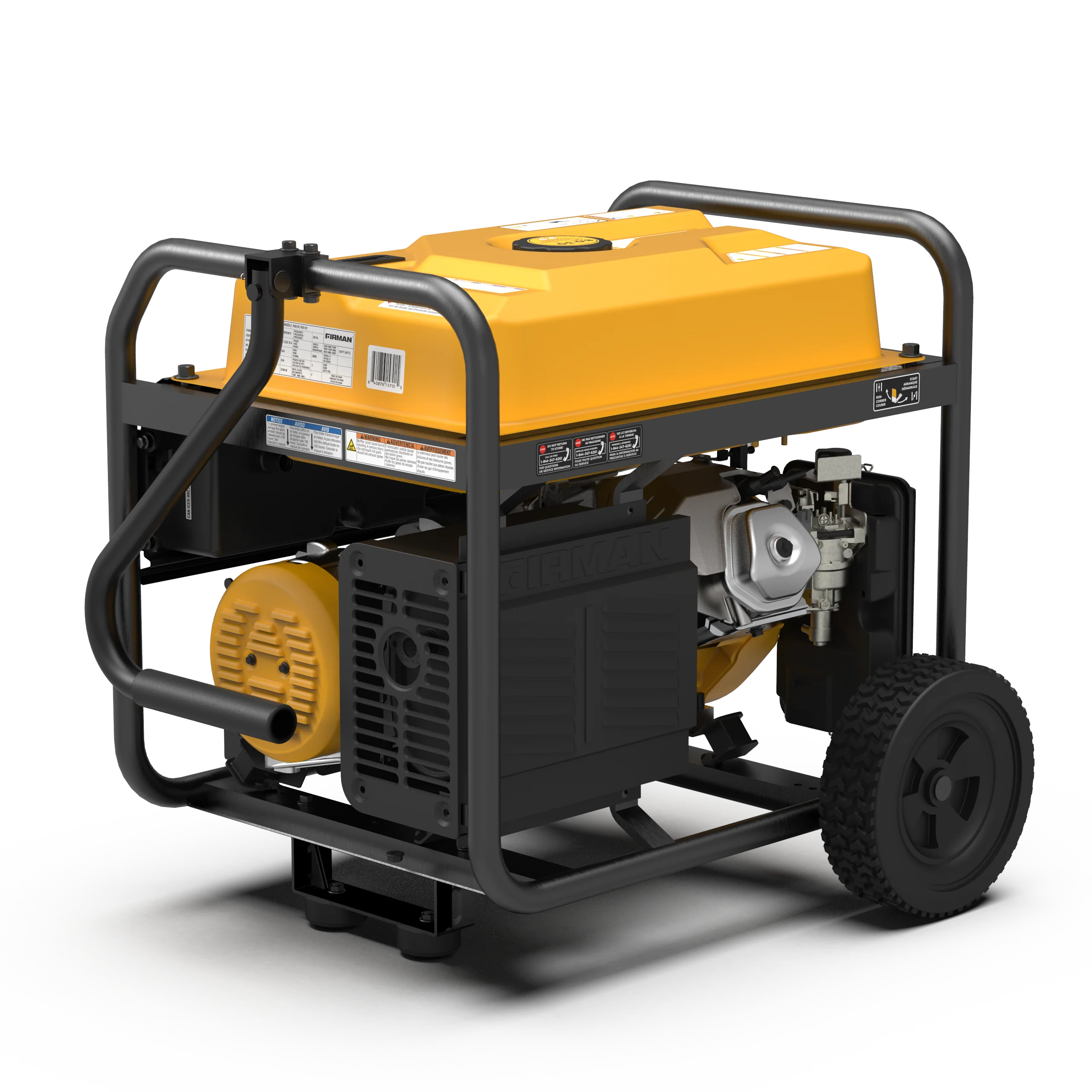 Gas Portable Generator 7125W Remote Start 120/240V - Image 13