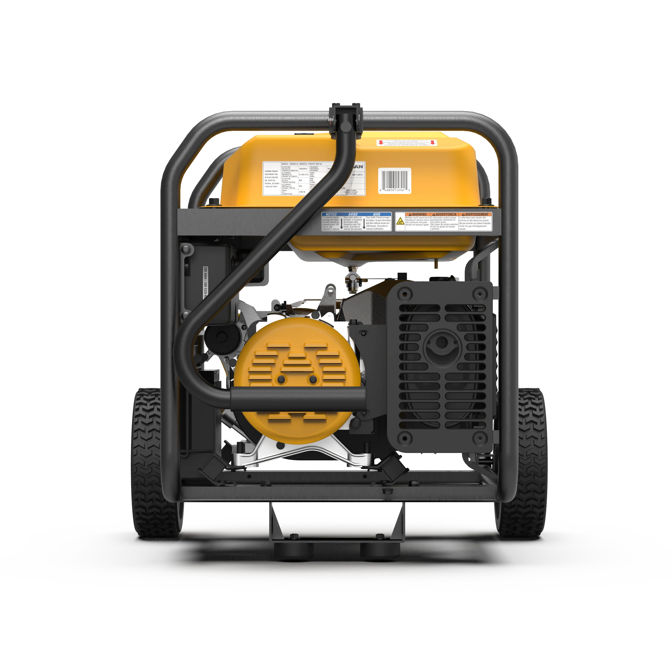 Gas Portable Generator 7125W Remote Start 120/240V - Image 8