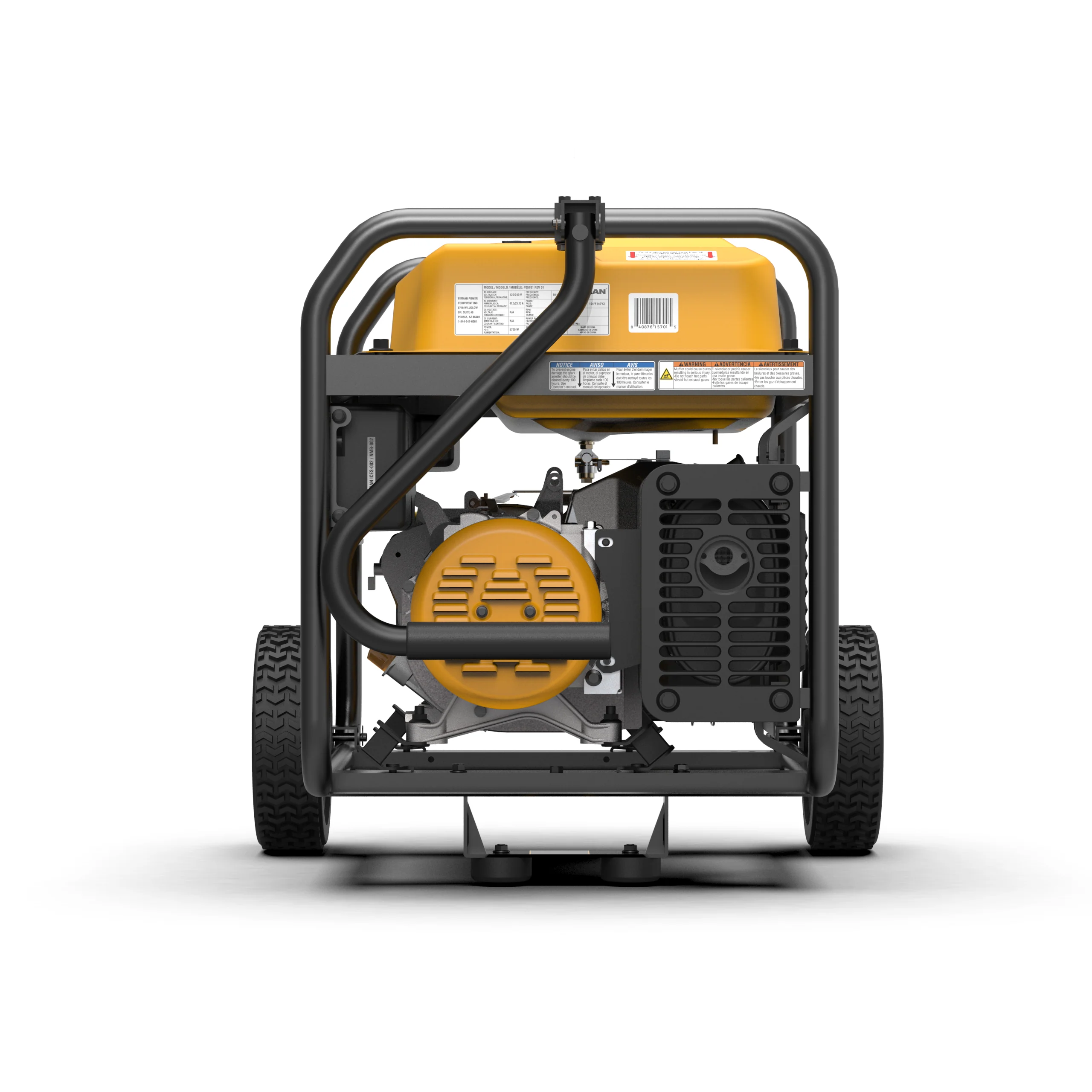 Gas Portable Generator 7125W Recoil Start 120/240V - Image 9