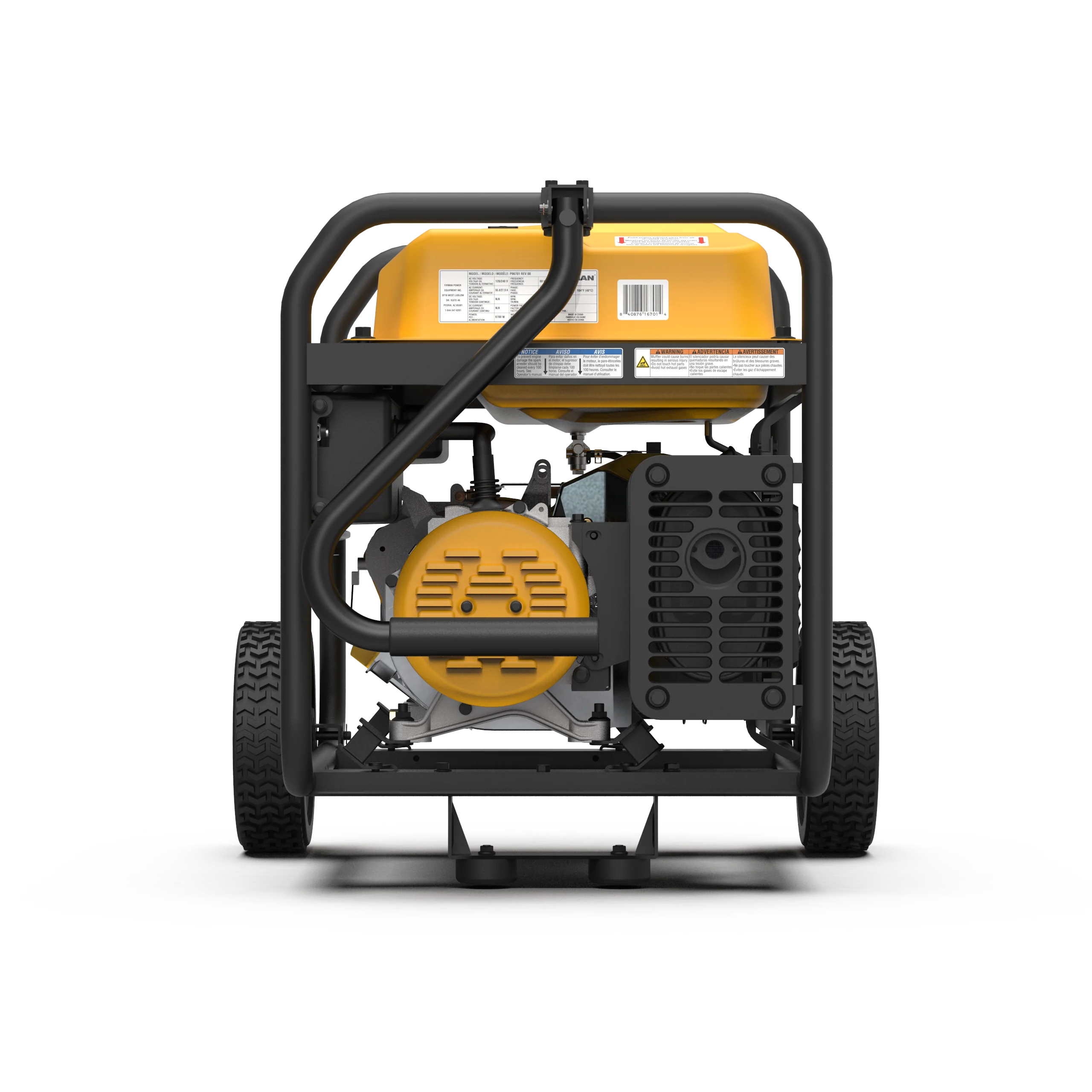 Gas Portable Generator 8375W Recoil Start 120/240V With CO Alert - Image 10