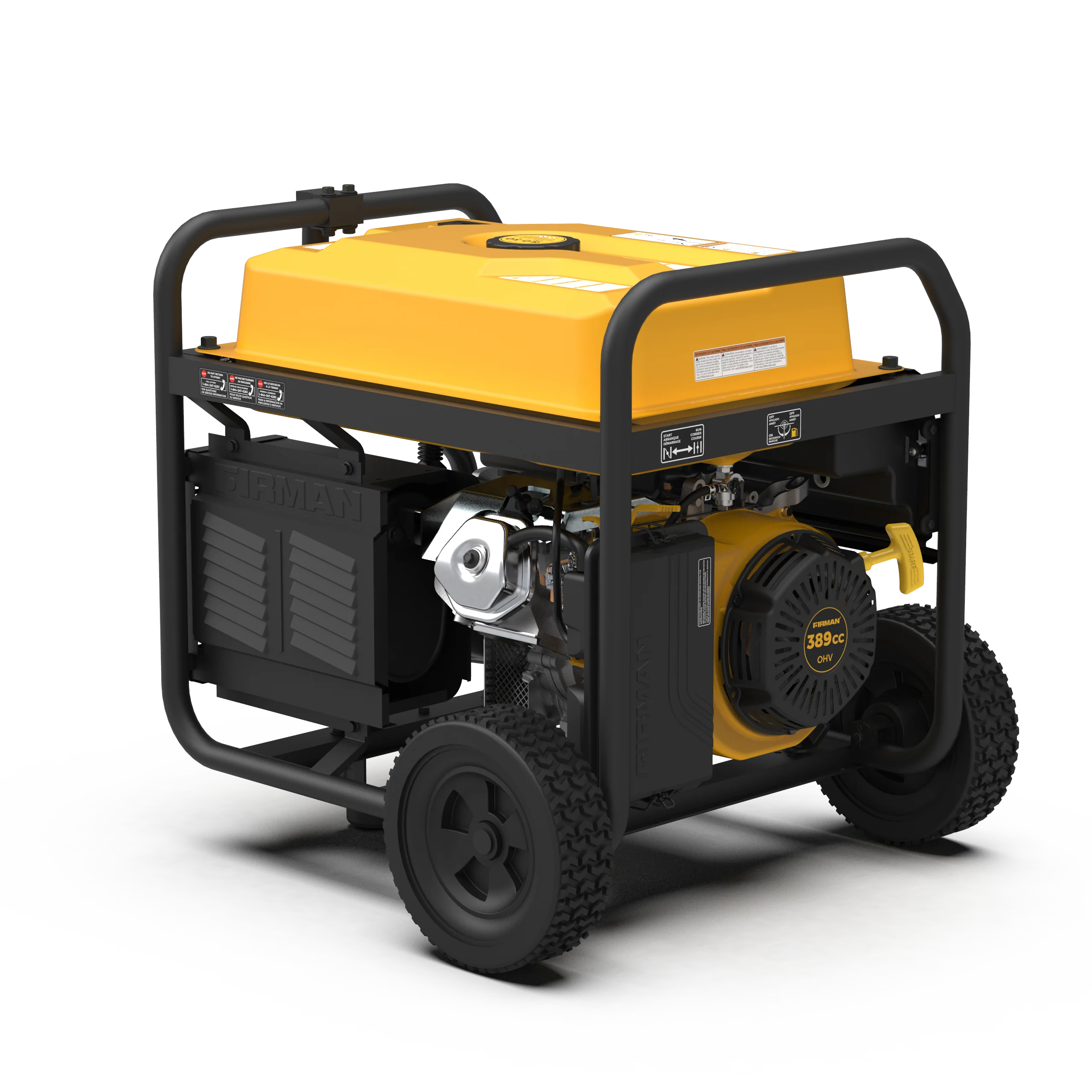 Gas Portable Generator 8375W Recoil Start 120/240V With CO Alert - Image 15