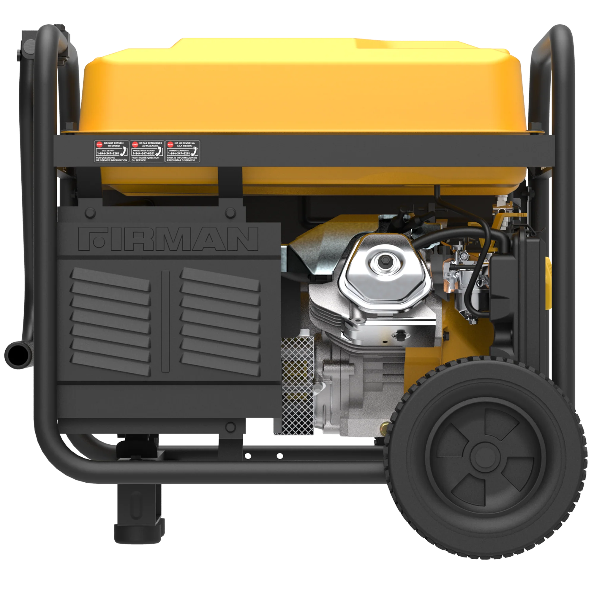 Gas Portable Generator 8375W Recoil Start 120/240V With CO Alert - Image 9