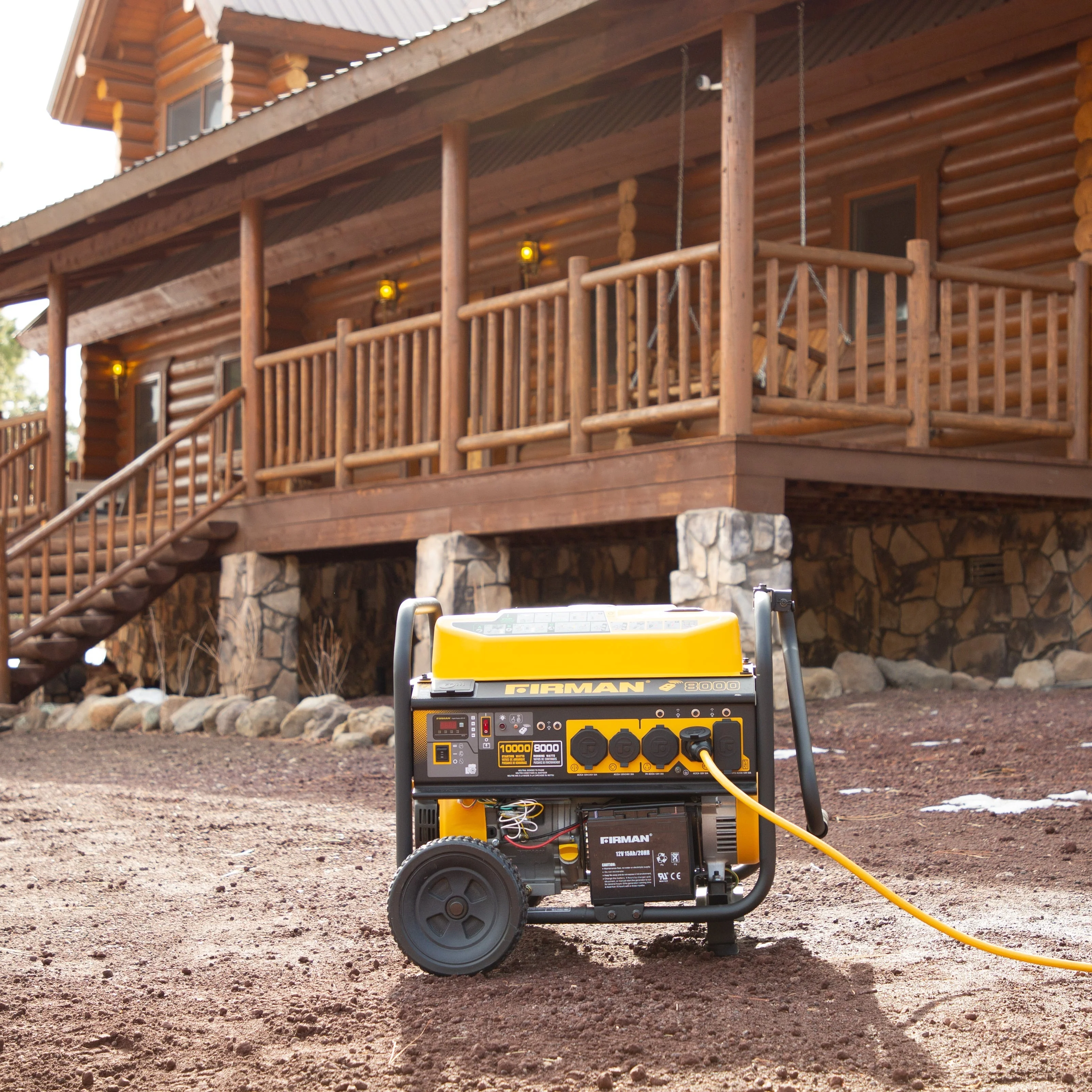 Gas Portable Generator 10000W  Remote Start 120/240V - Image 4