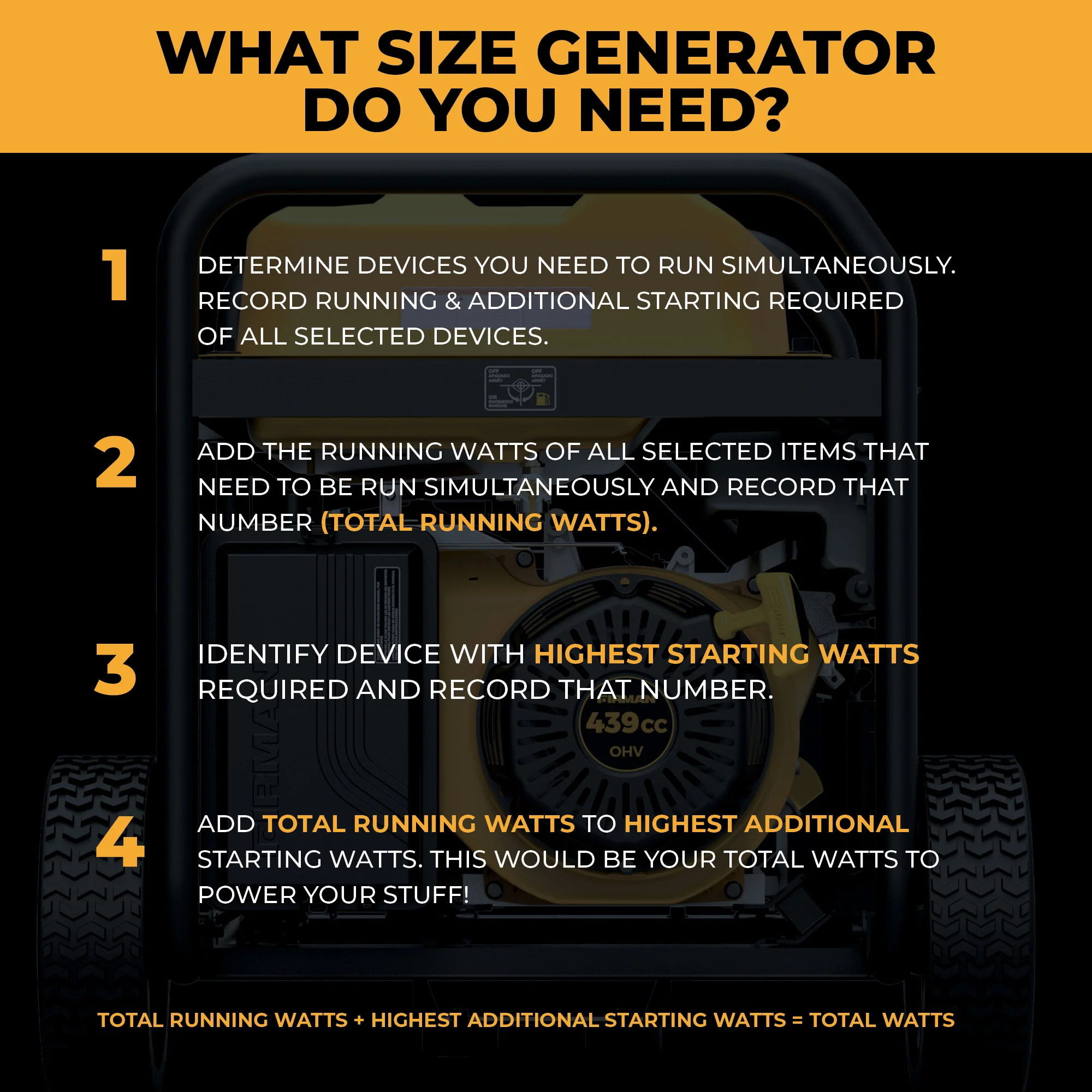 Gas Portable Generator 10000W Remote Start 120/240V with CO Alert - Image 9