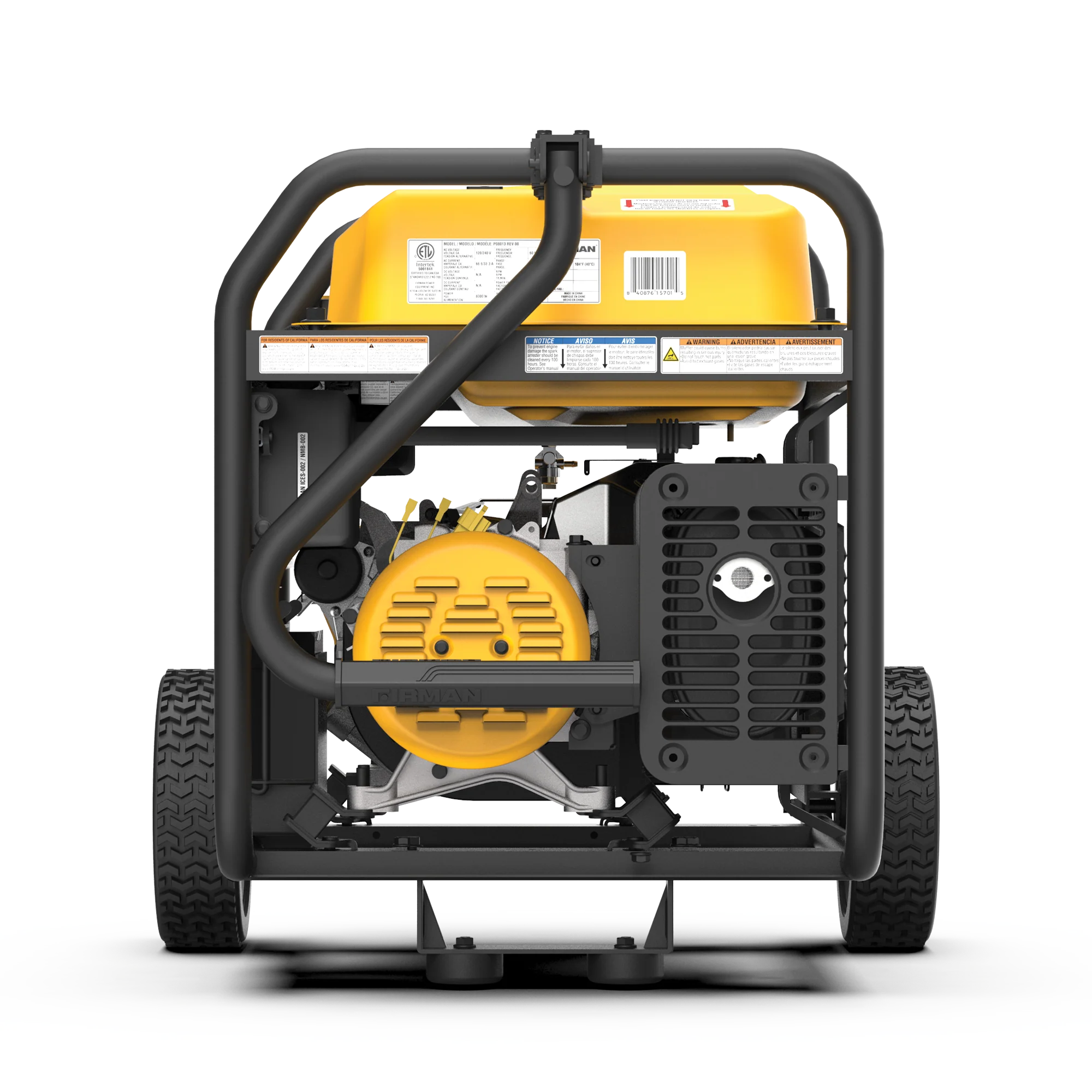 Gas Portable Generator 10000W Remote Start 120/240V with CO alert - Image 6