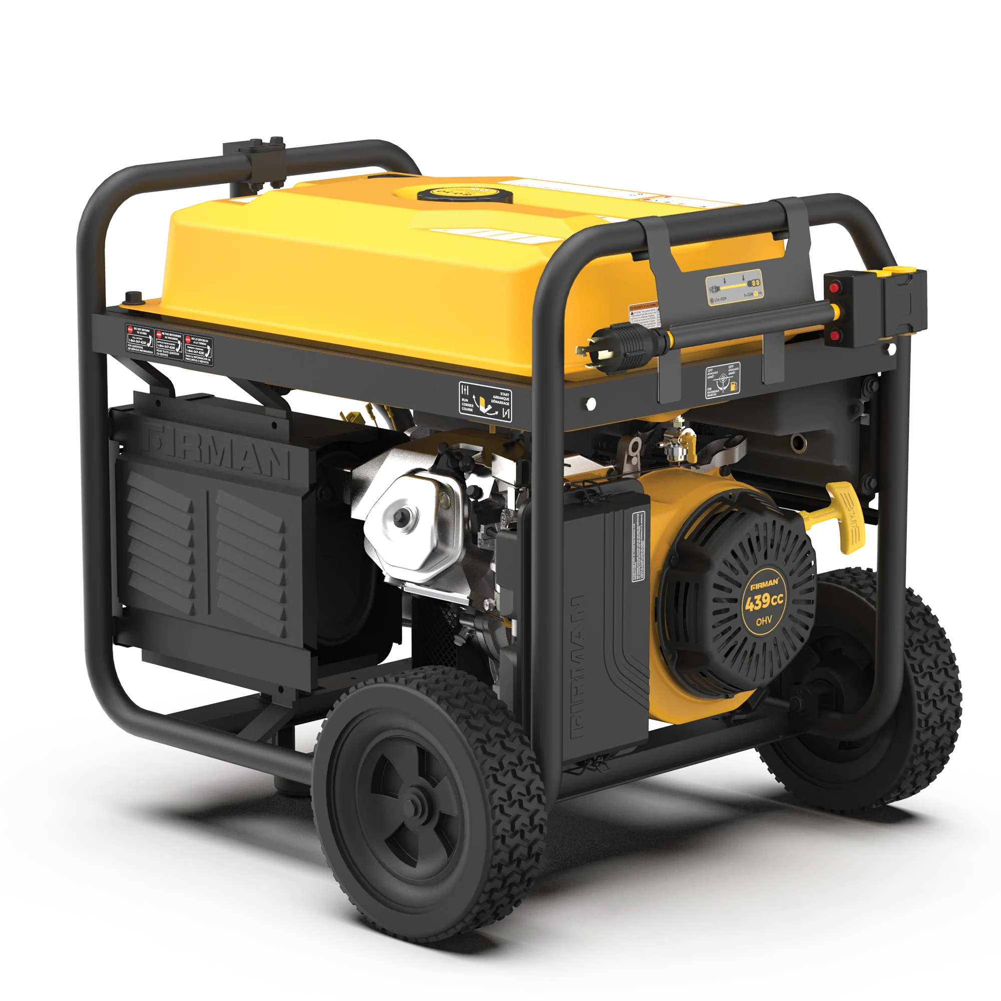 Gas Portable Generator 10000W Remote Start 120/240V with CO alert - Image 9