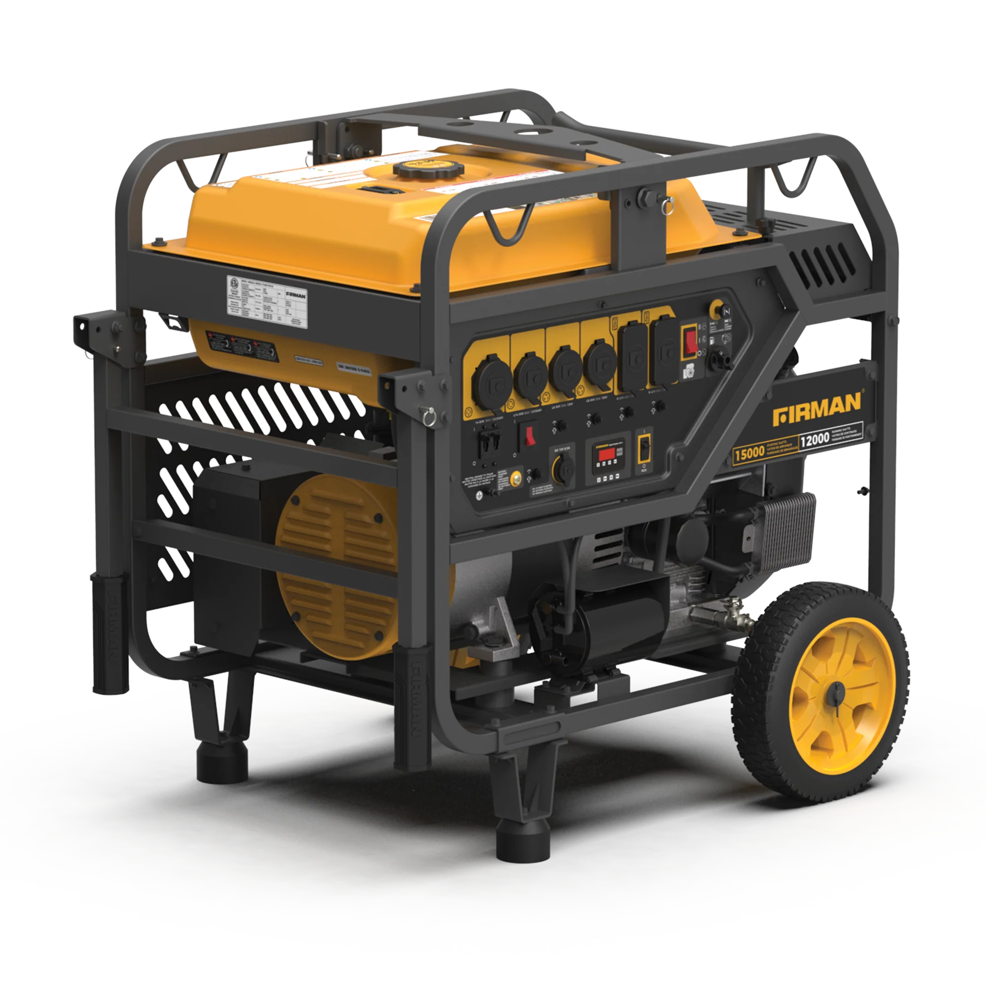 Gas Portable Generator 15000W Electric Start 120/240V - Image 7