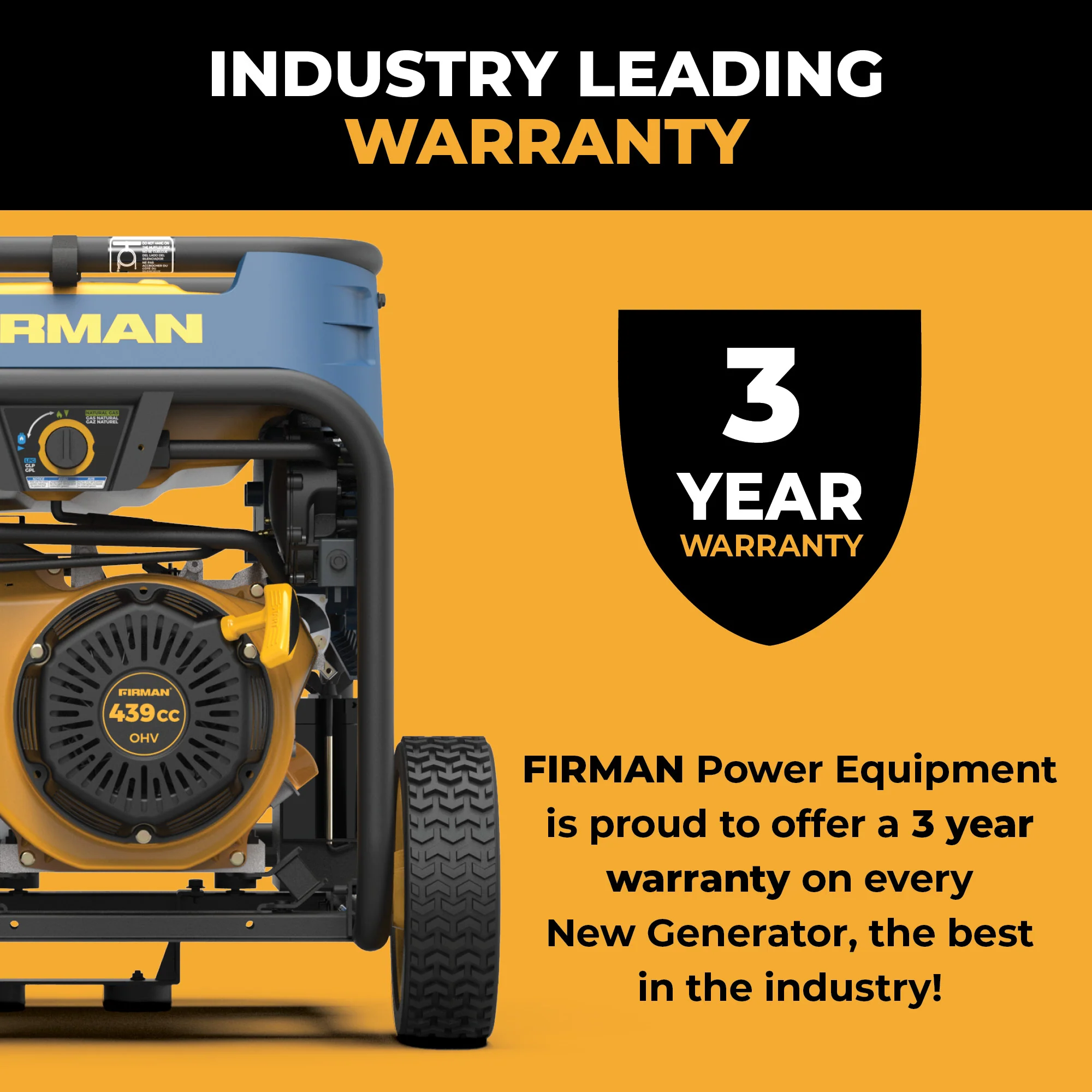 Tri Fuel 7500W Portable Generator Electric Start 120/240V - Image 7