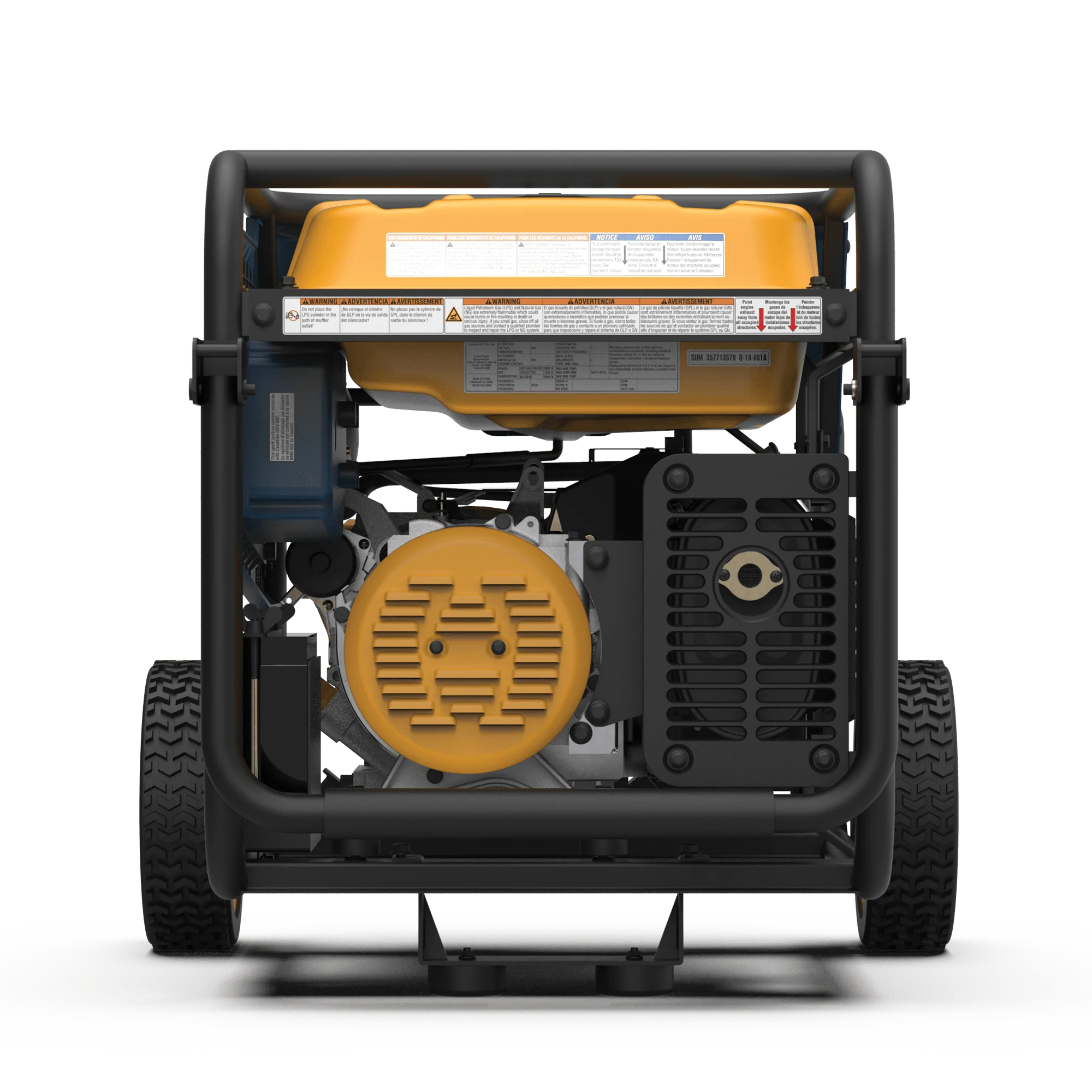 Tri Fuel Portable Generator 8000W Electric Start 120/240V - Image 10