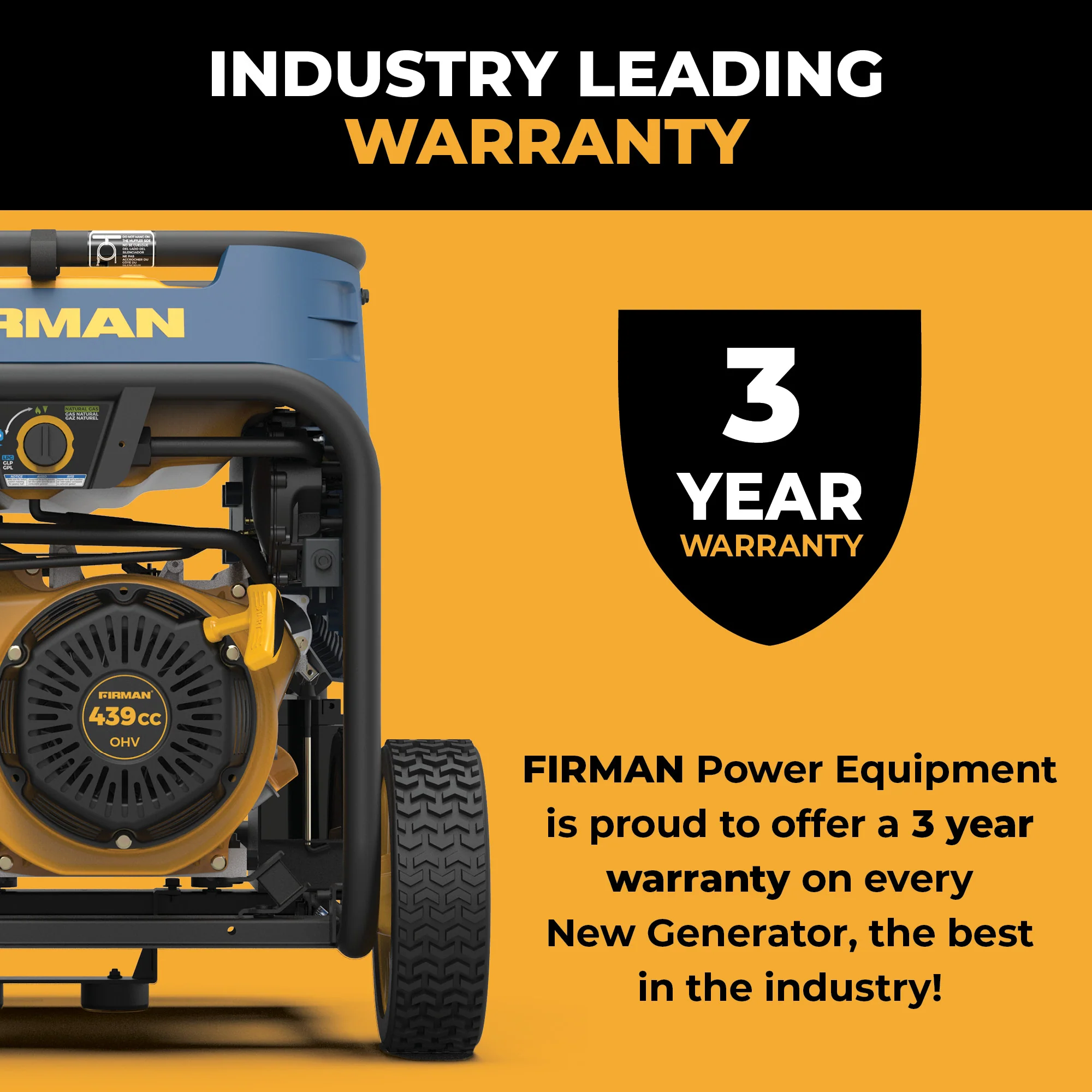 Tri Fuel 8000W Portable Generator Electric Start 120/240V with CO ALERT - Image 8