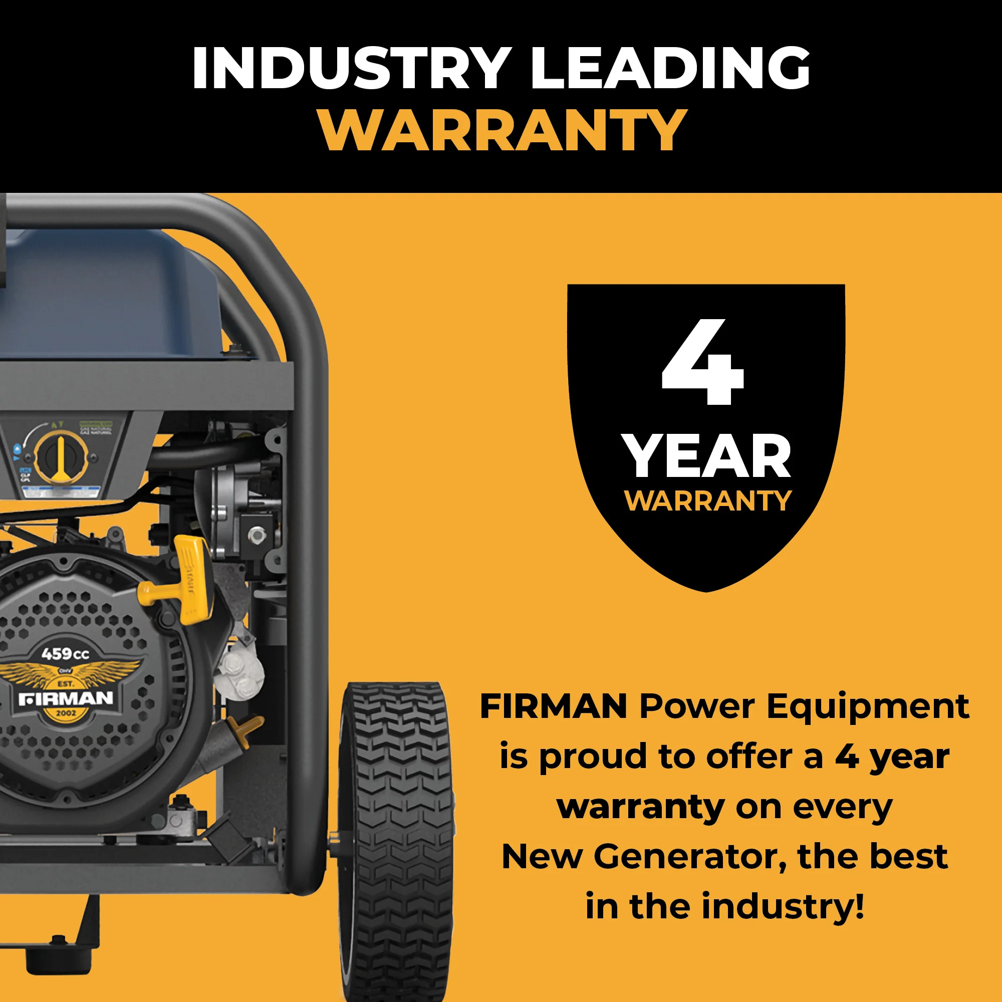Tri Fuel Portable Generator 11600/9300W Electric Start 120V/240V with CO alert - Image 9