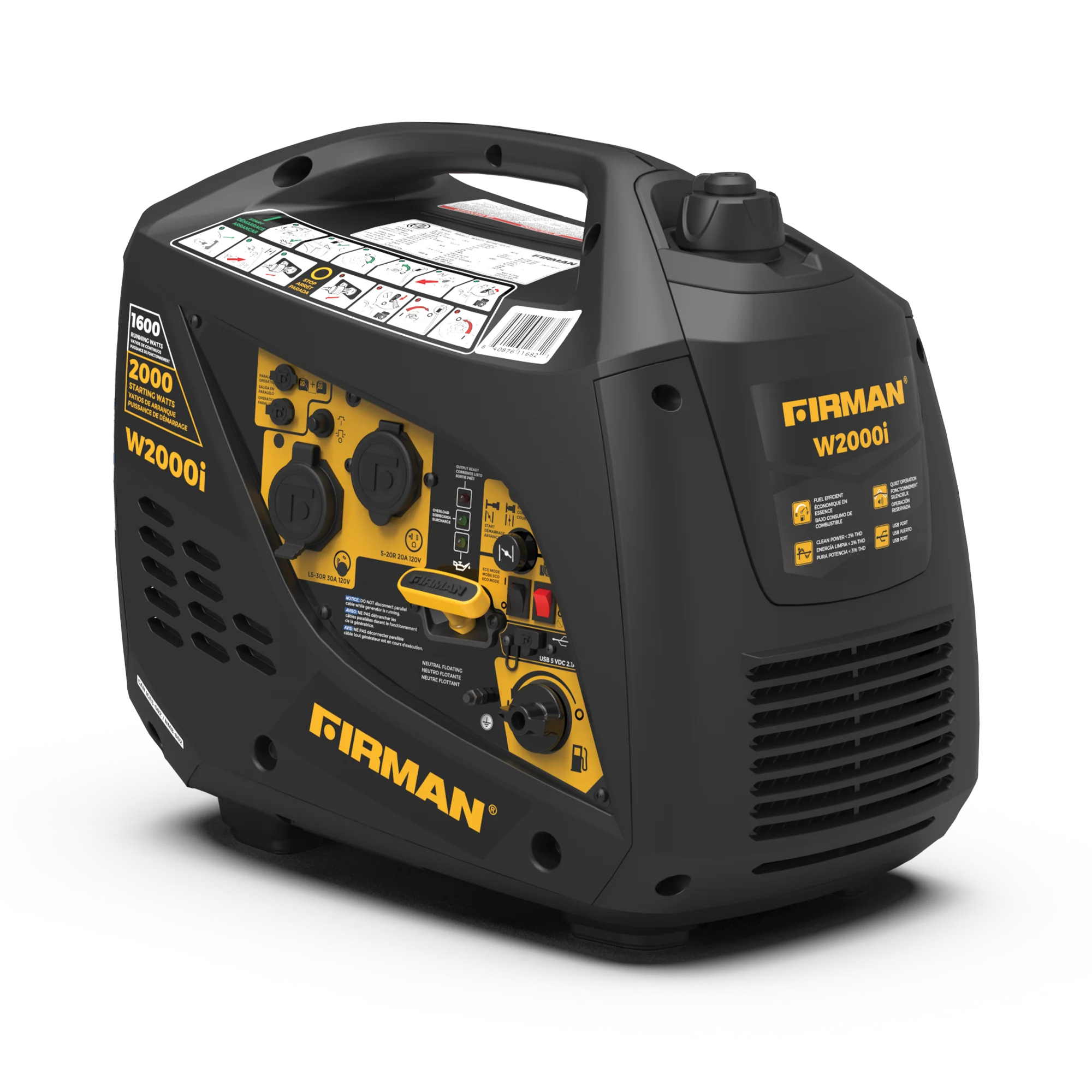 Inverter Portable Generator 2000/1600W Recoil Start - Image 10