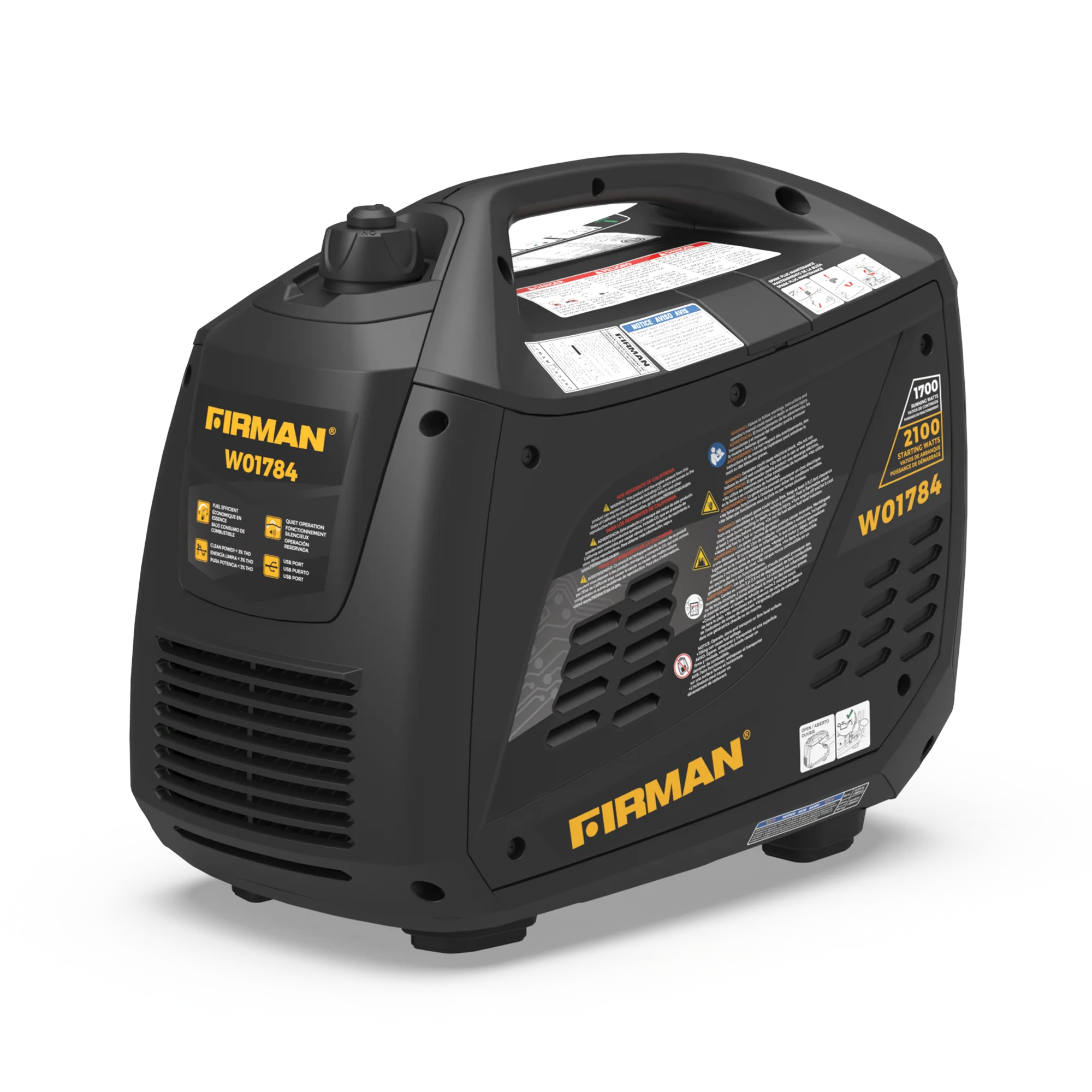 Refurbished Inverter Portable Generator 2100W Recoil Start - Image 11