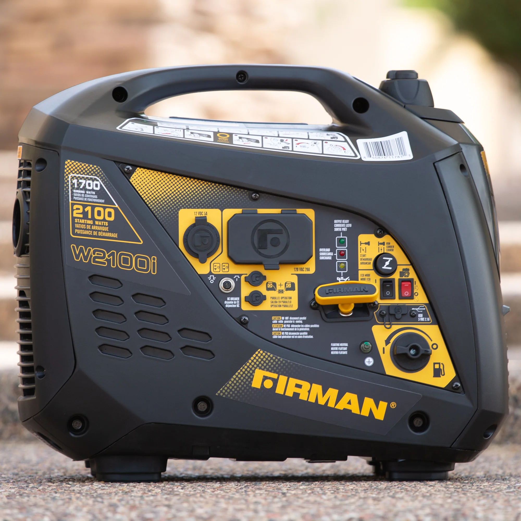 Refurbished Inverter Portable Generator 2100W Recoil Start - Image 3