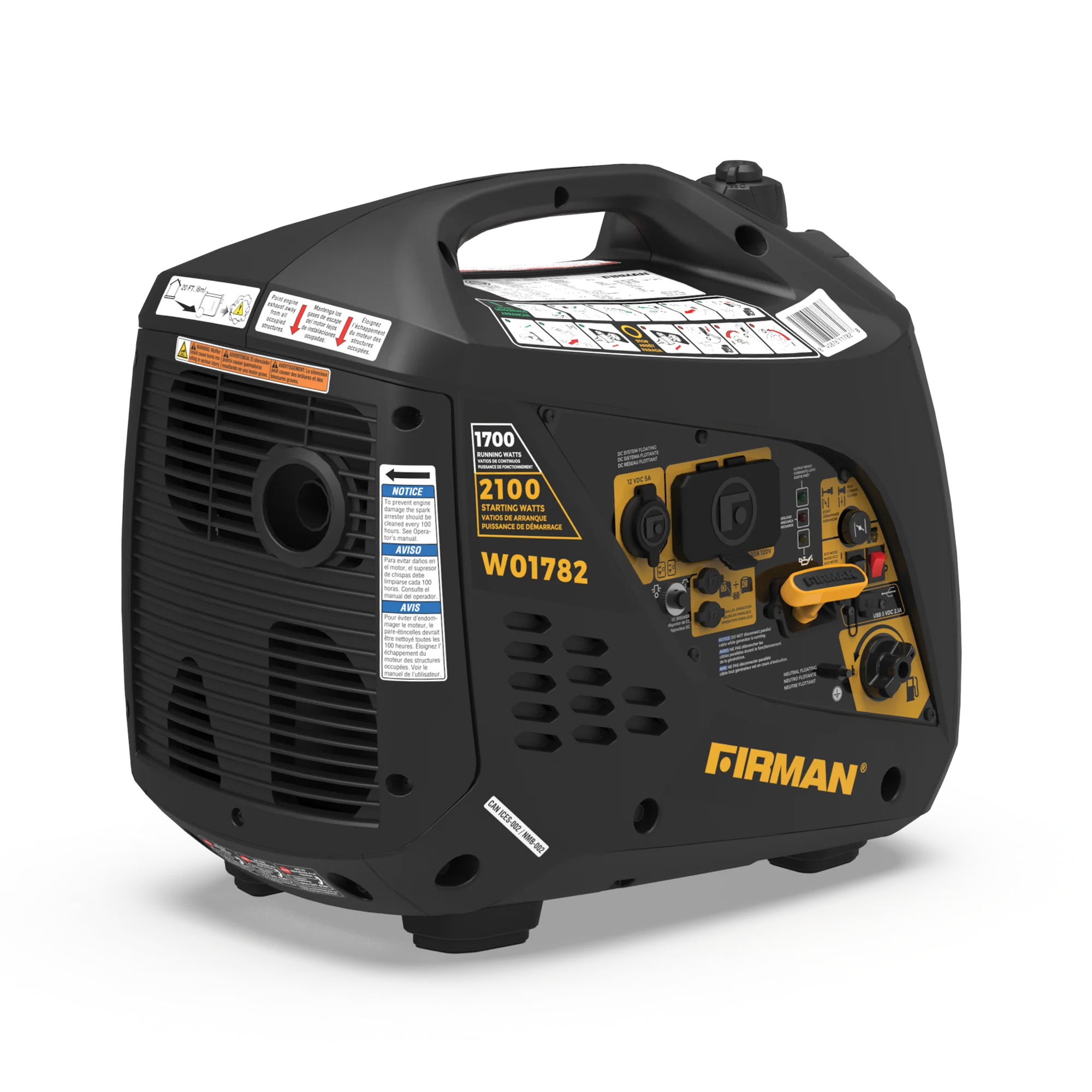 Inverter Portable Generator 2100W Recoil Start - Image 12