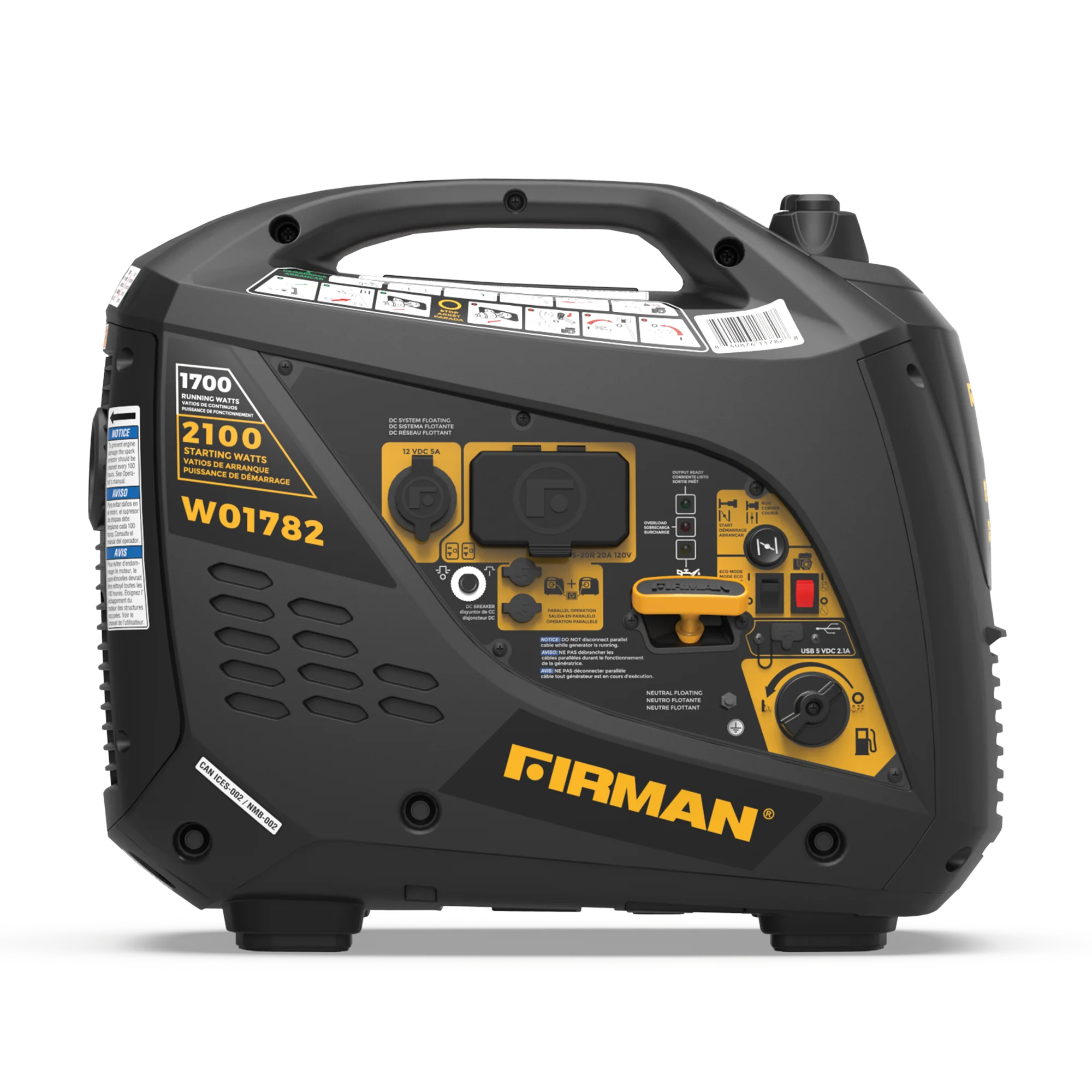 Inverter Portable Generator 2100W Recoil Start - Image 7