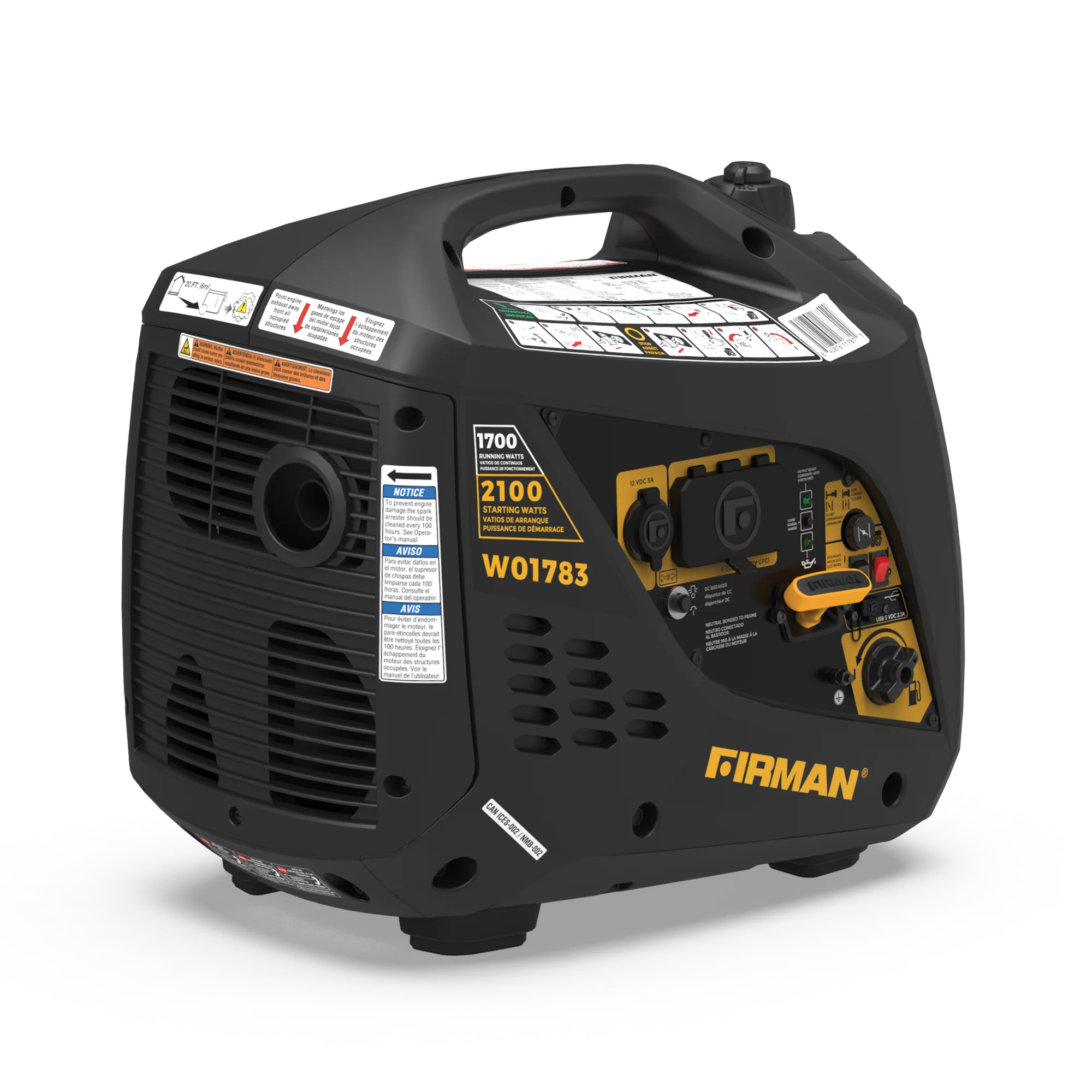 Inverter Portable Generator 2100W Recoil Start - Image 10