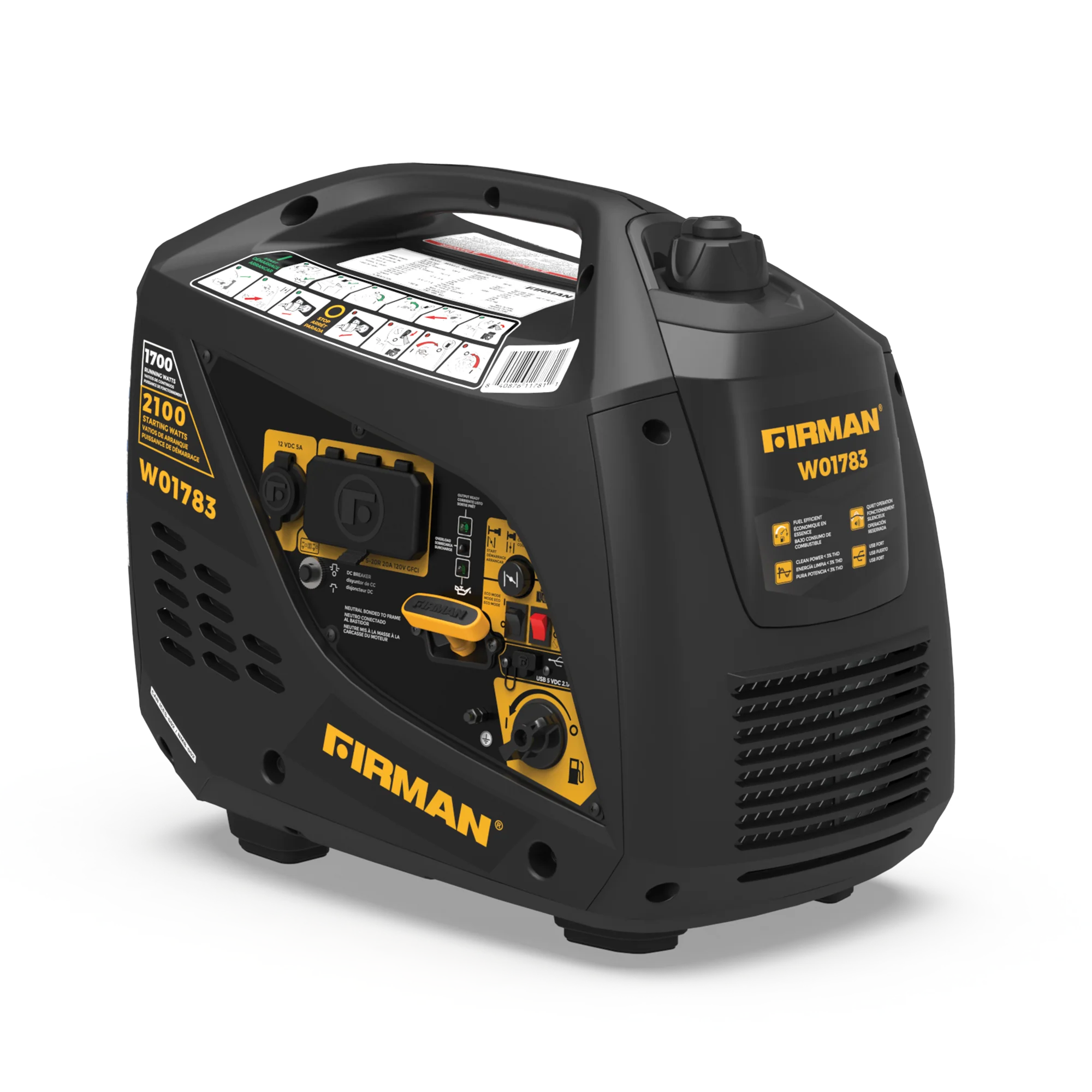 Inverter Portable Generator 2100W Recoil Start - Image 9
