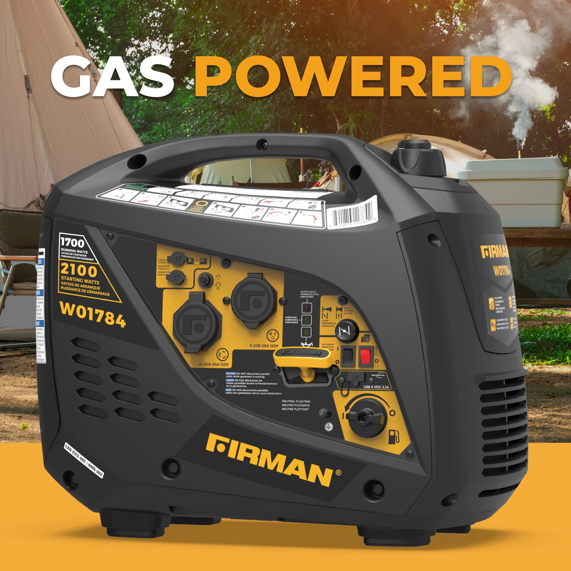 Inverter Portable Generator 2100W Recoil Start - Image 9