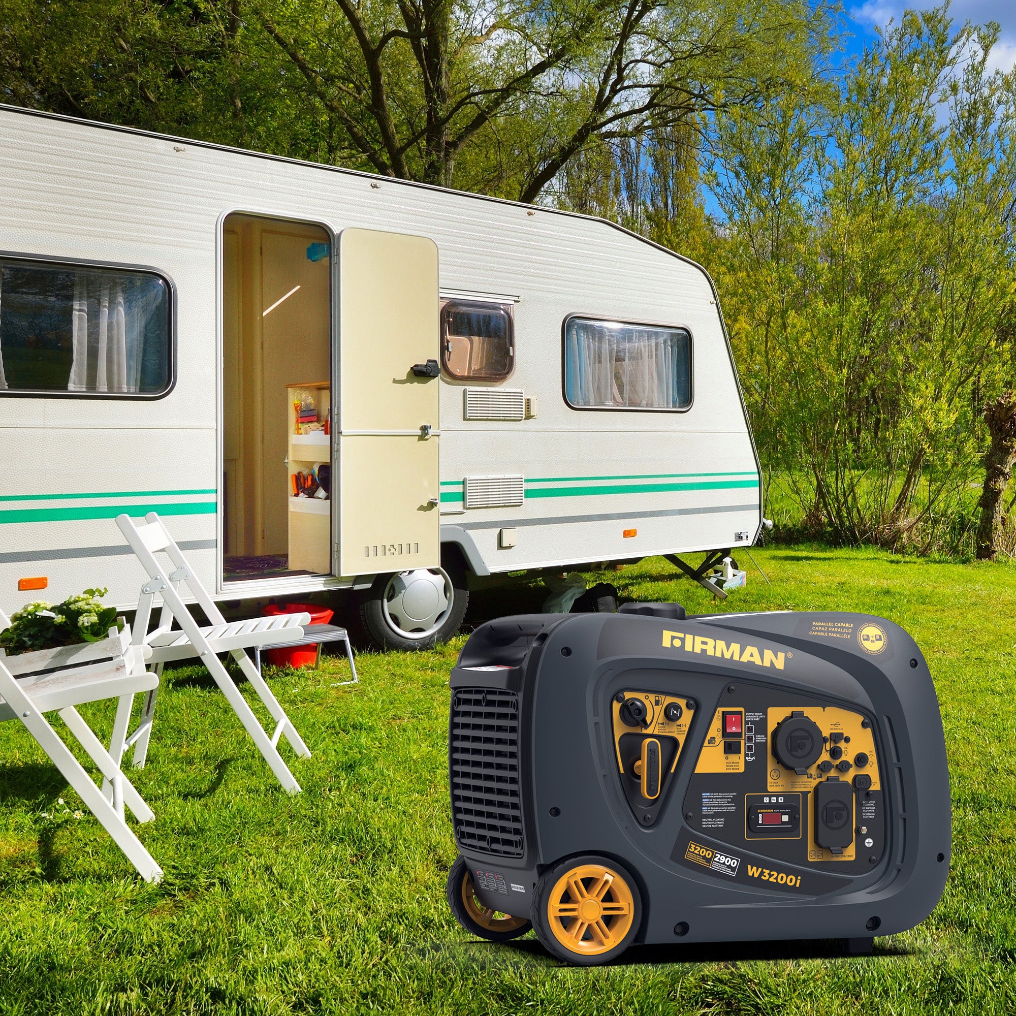 Inverter Portable Generator 3200W Recoil Start - Image 10