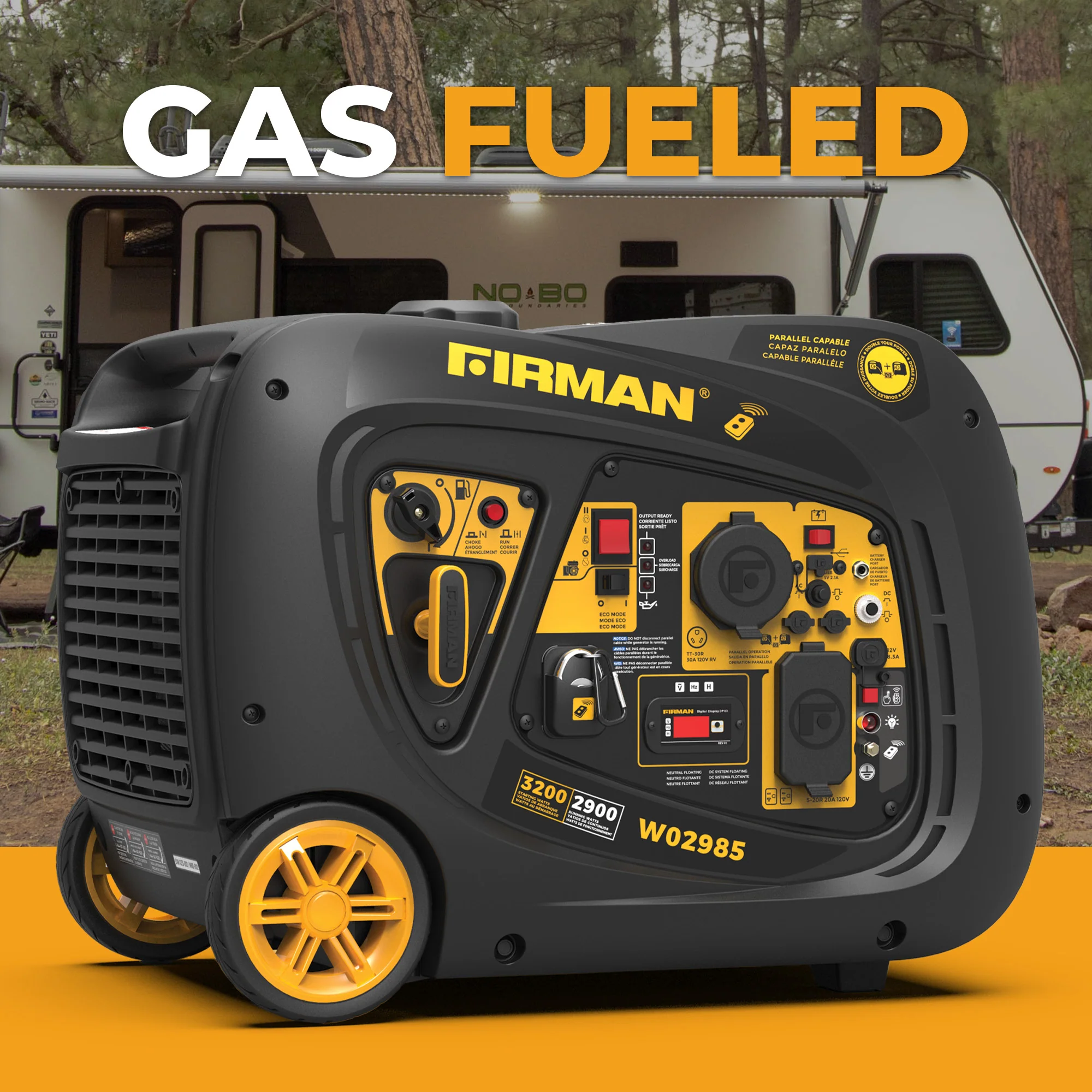 Inverter Portable Generator 3200W Remote Start - Image 10