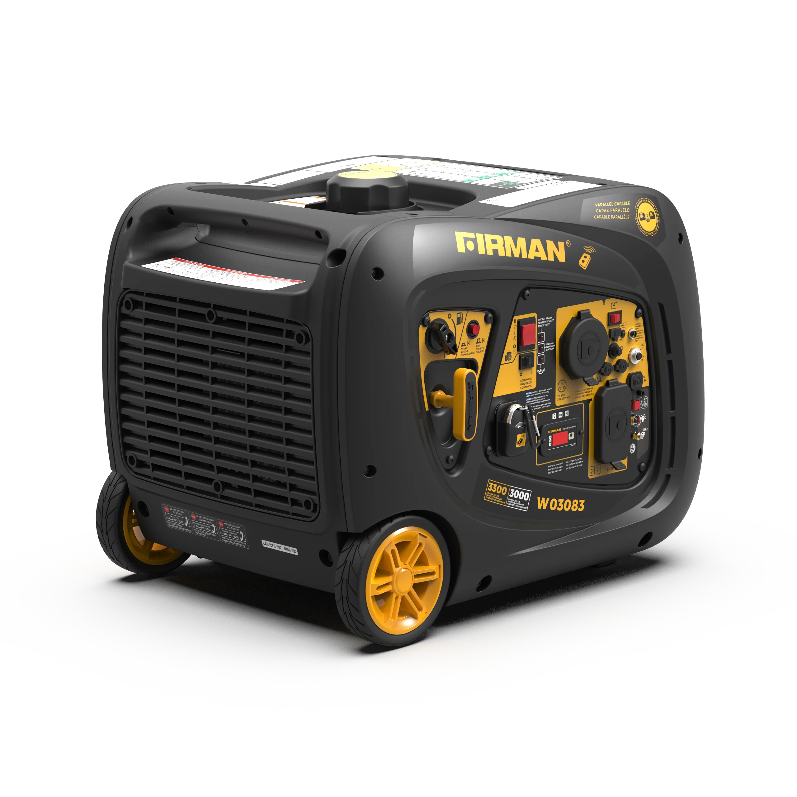 Refurbished Inverter Gas Portable Generator 3300W Recoil Start - Image 10