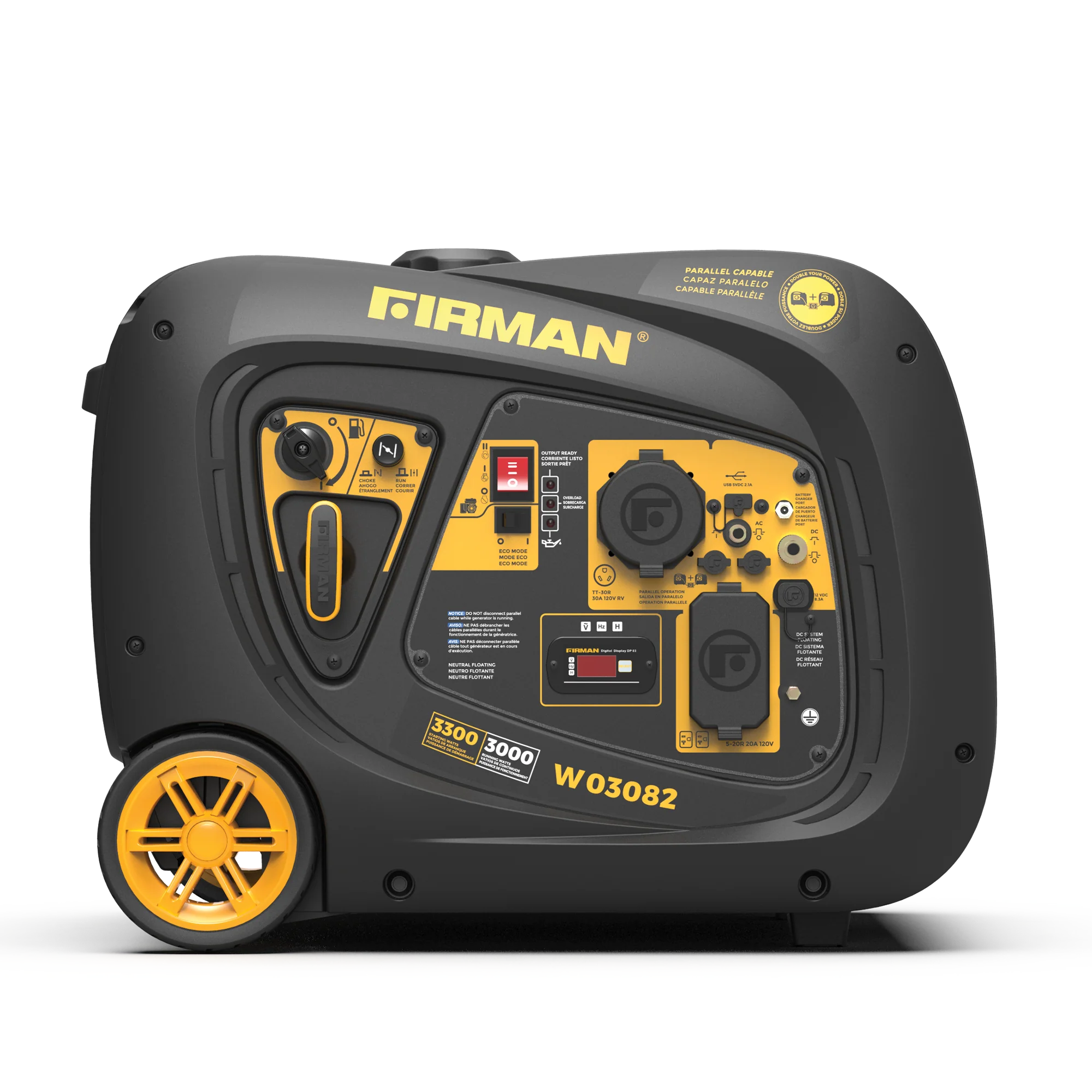 Inverter Portable Generator 3300W Electric Start - Image 6
