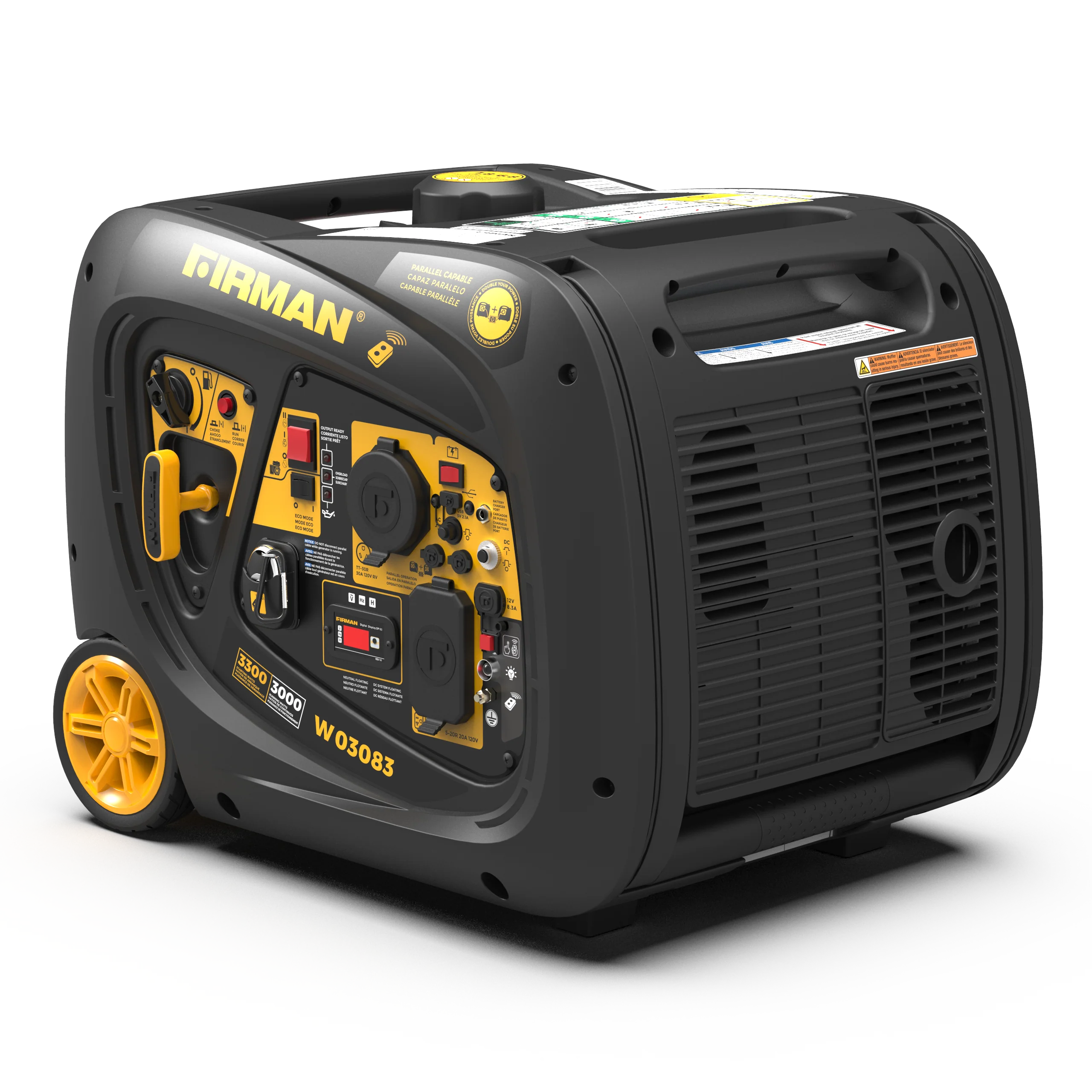 Inverter Portable Generator 3300W Remote Start - Image 7