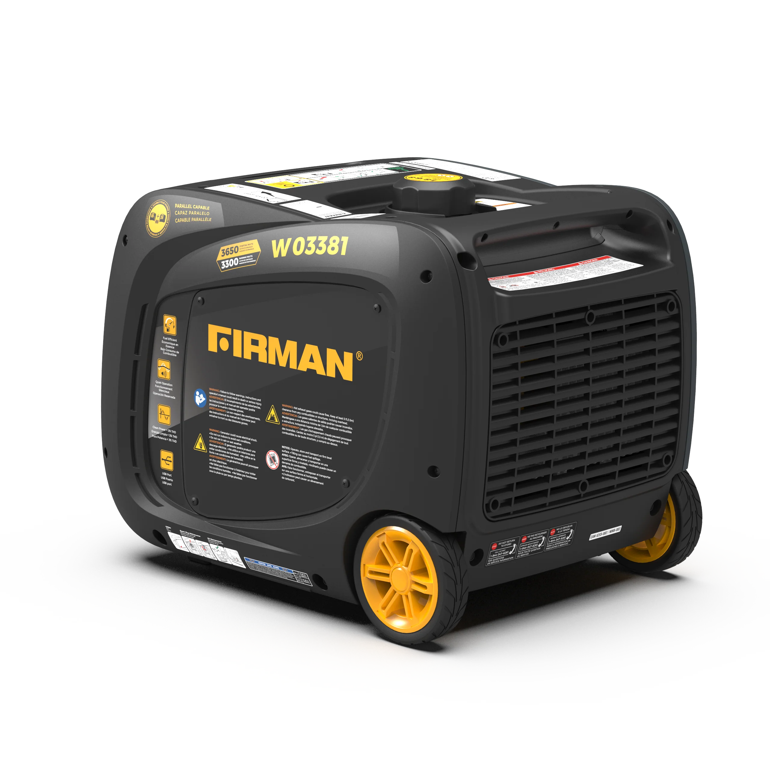 Gas Inverter Portable Generator 3650W Recoil Start - Image 13