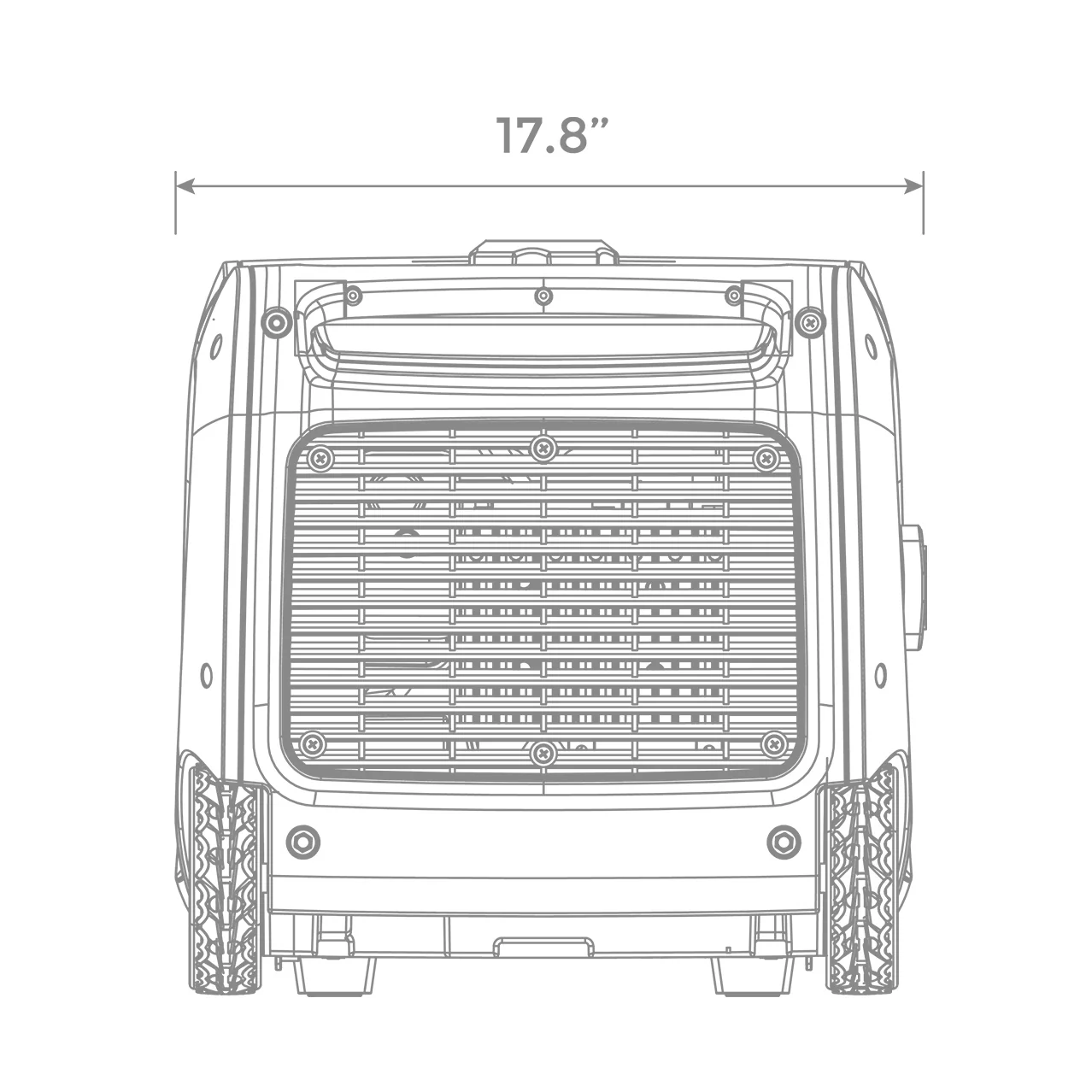 Gas Inverter Portable Generator 3650W Recoil Start - Image 15