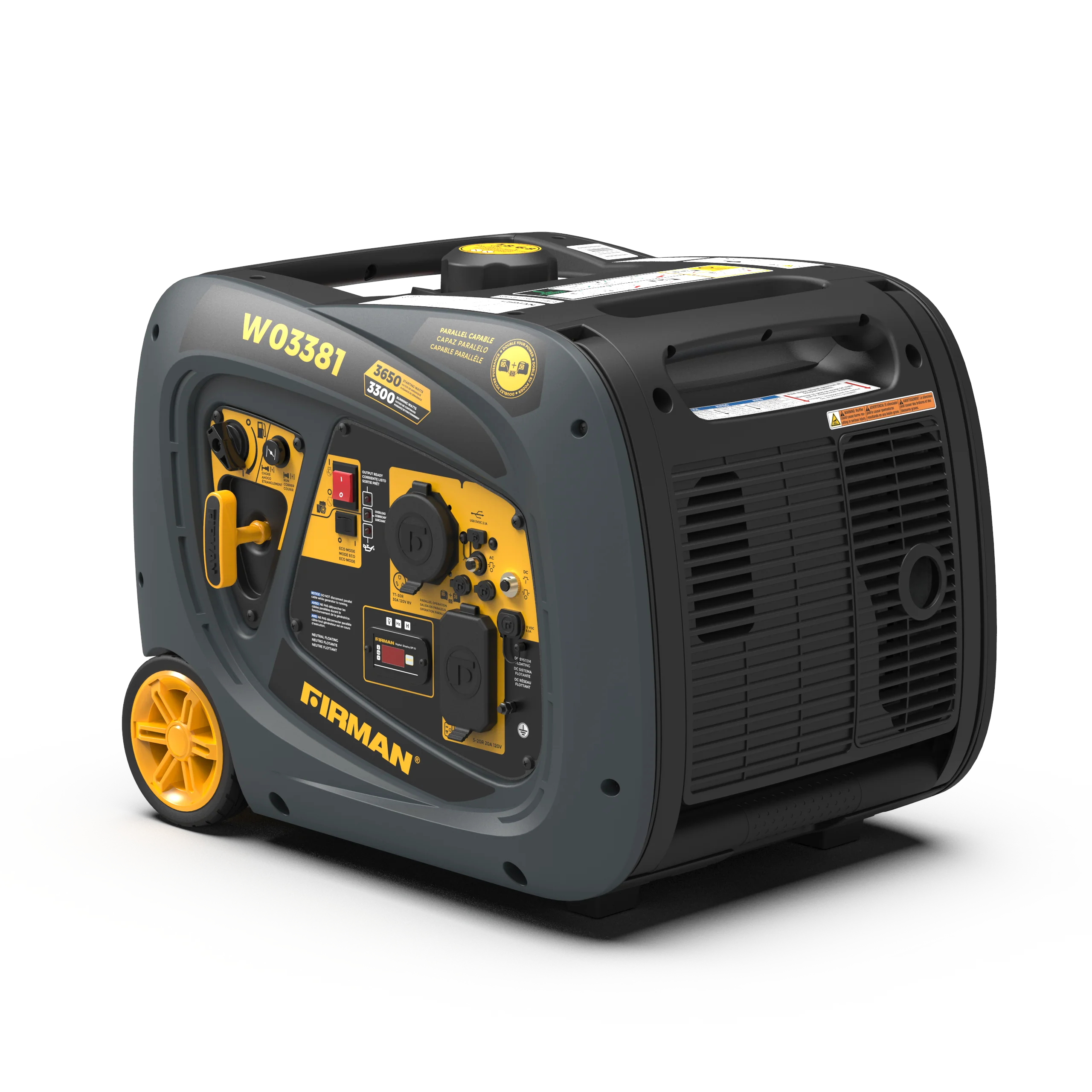 Gas Inverter Portable Generator 3650W Recoil Start - Image 11
