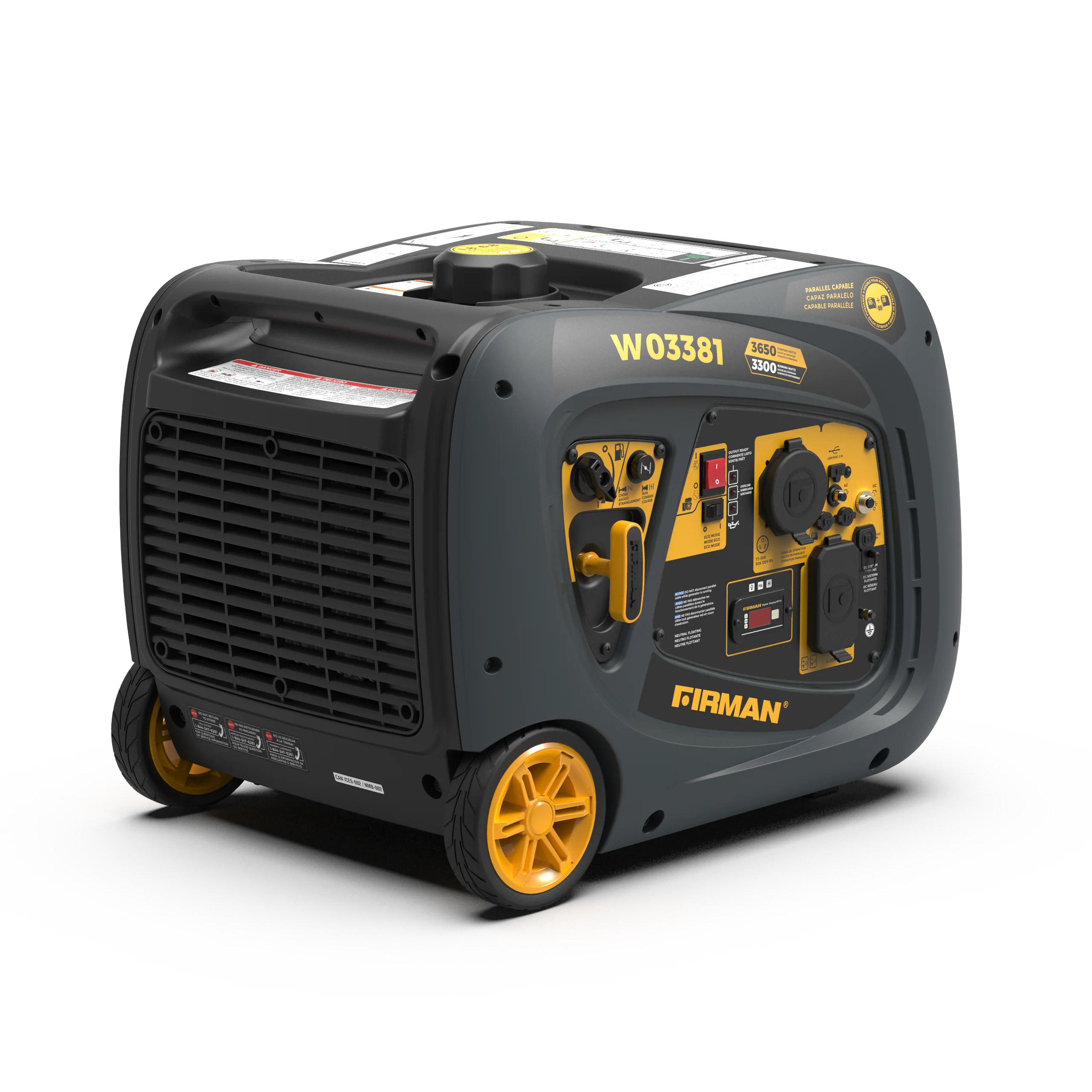 Gas Inverter Portable Generator 3650W Recoil Start - Image 12