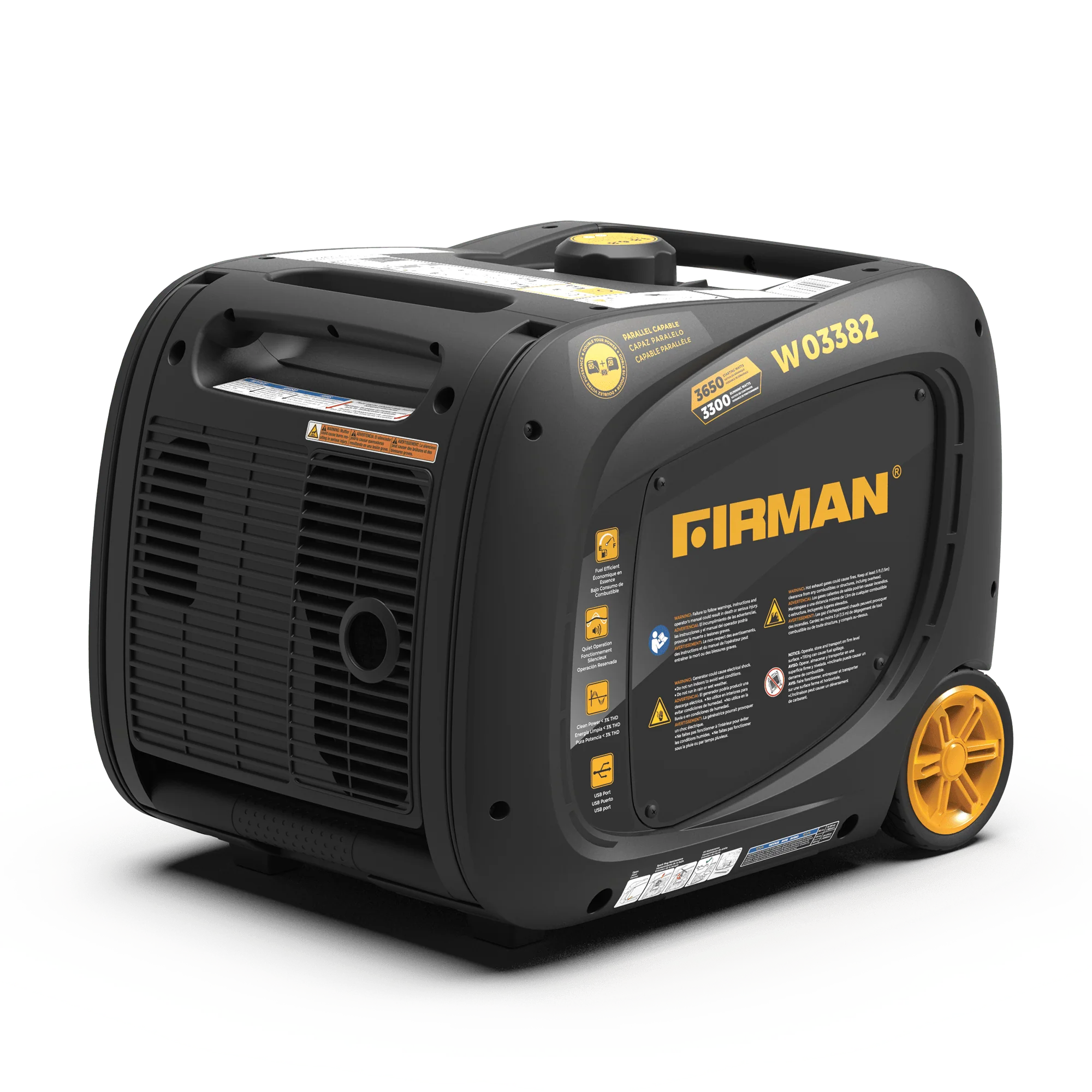 Gas Inverter Portable Generator 3650W Electric Start - Image 12