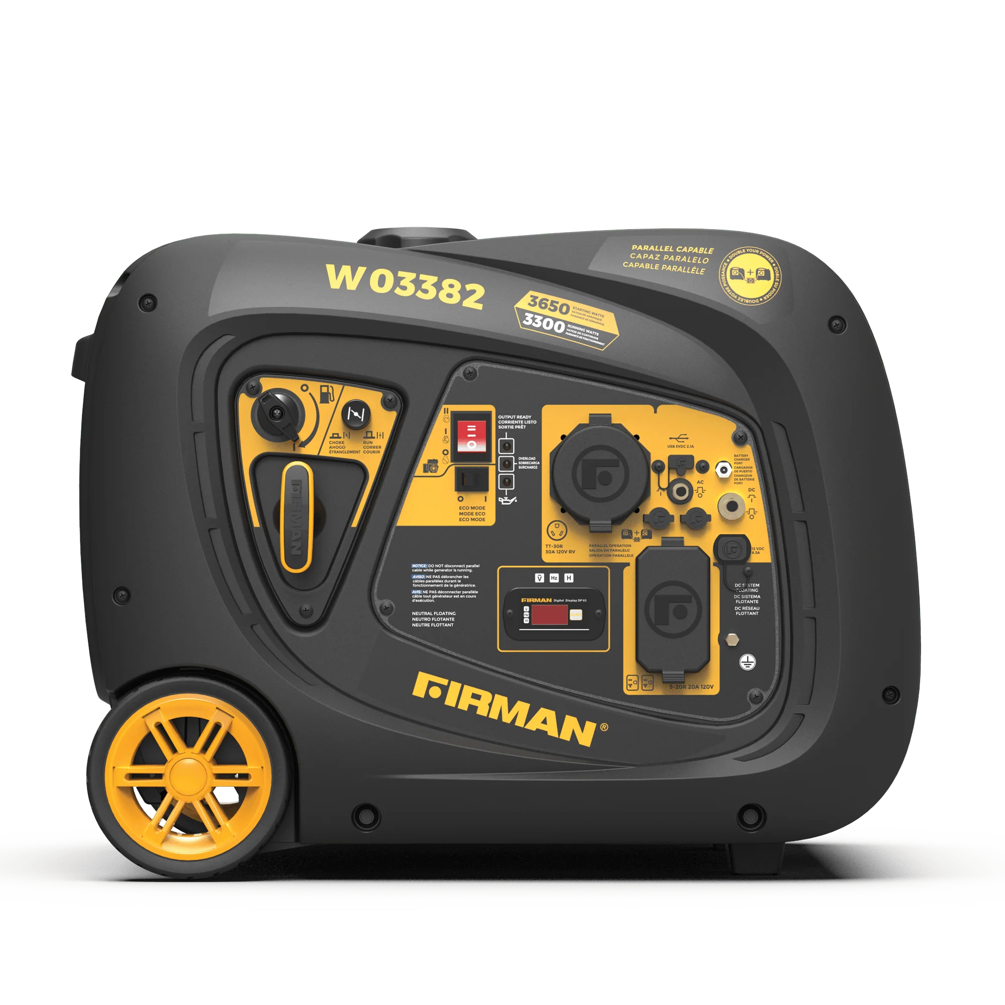 Gas Inverter Portable Generator 3650W Electric Start - Image 6