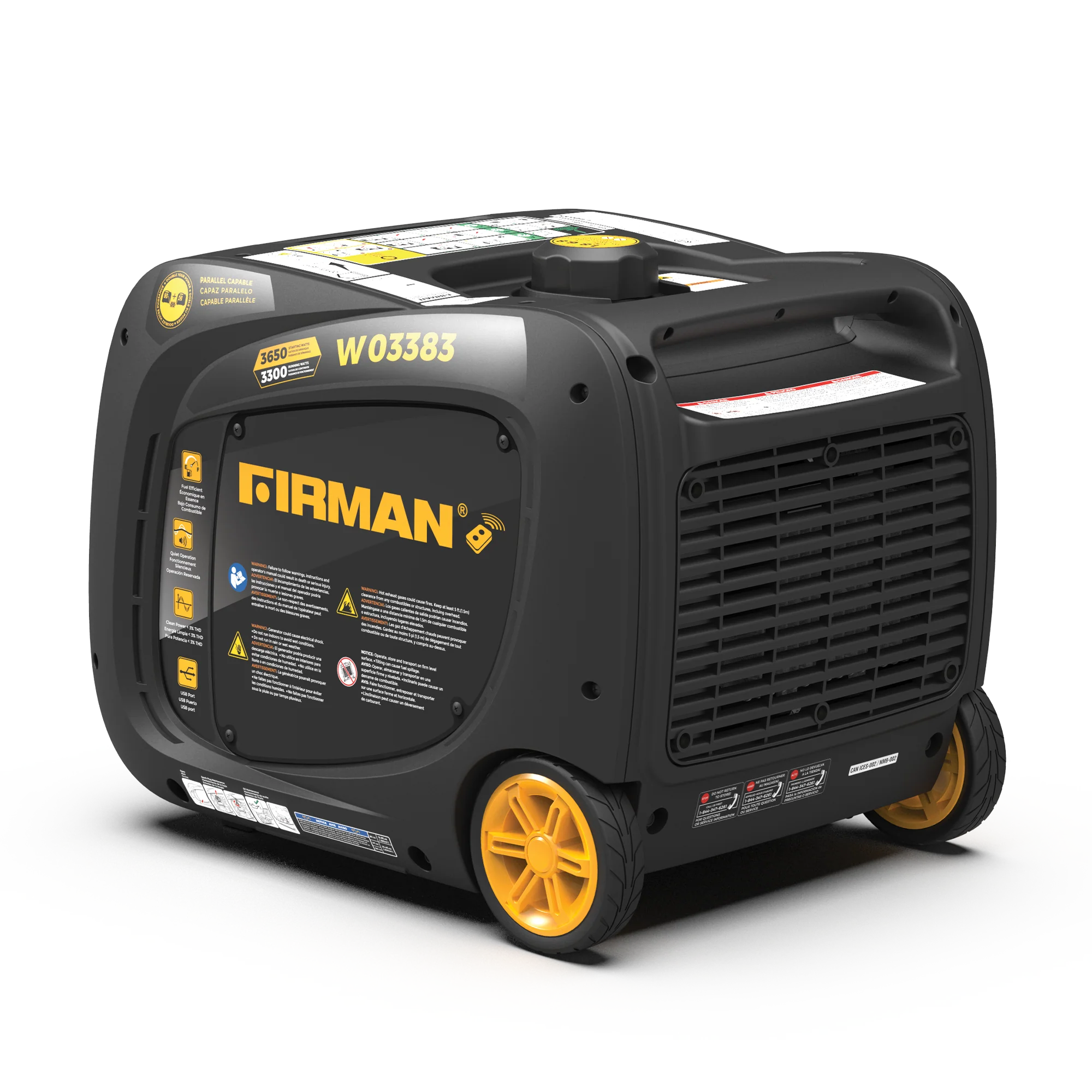 Inverter Portable Generator 3650W Remote Start - Image 14