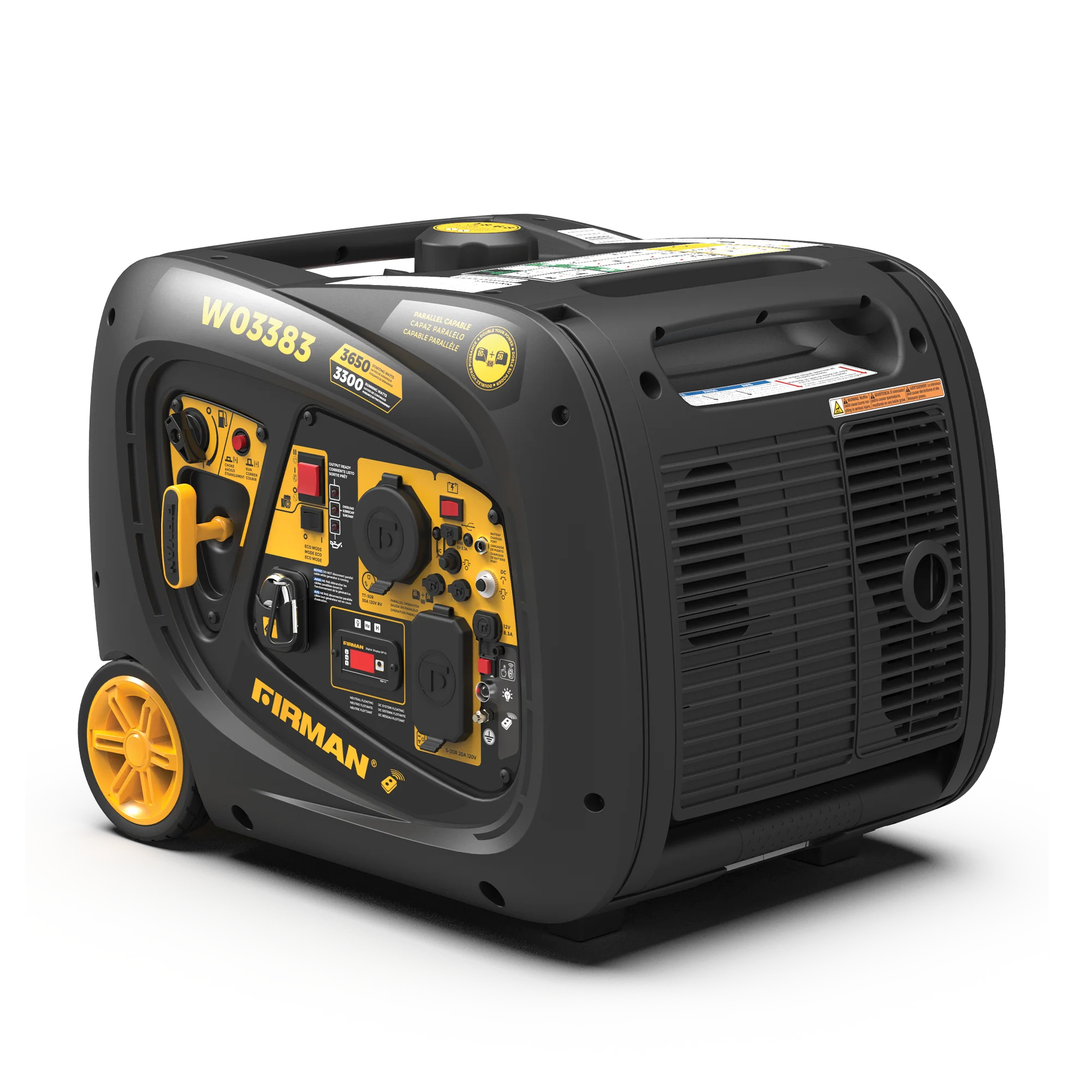 Refurbished Inverter Portable Generator 3650W Remote Start - Image 10