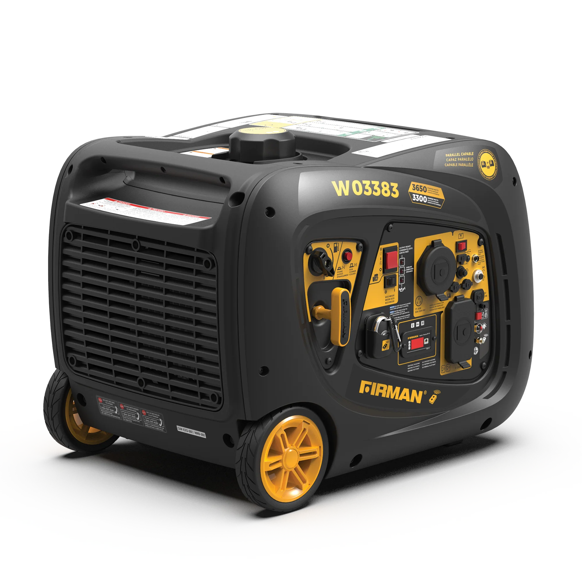 Refurbished Inverter Portable Generator 3650W Remote Start - Image 11