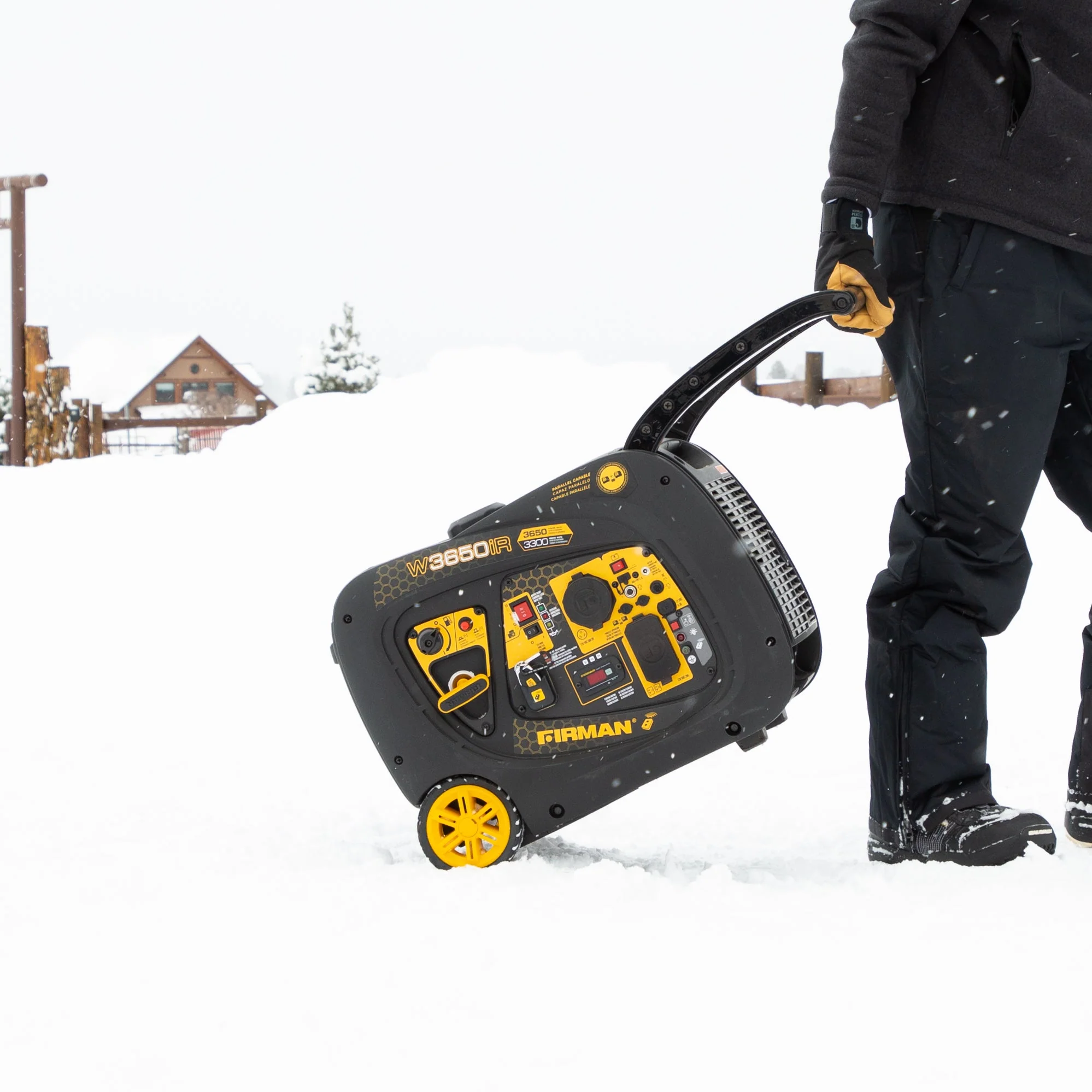 Refurbished Inverter Portable Generator 3650W Remote Start - Image 3