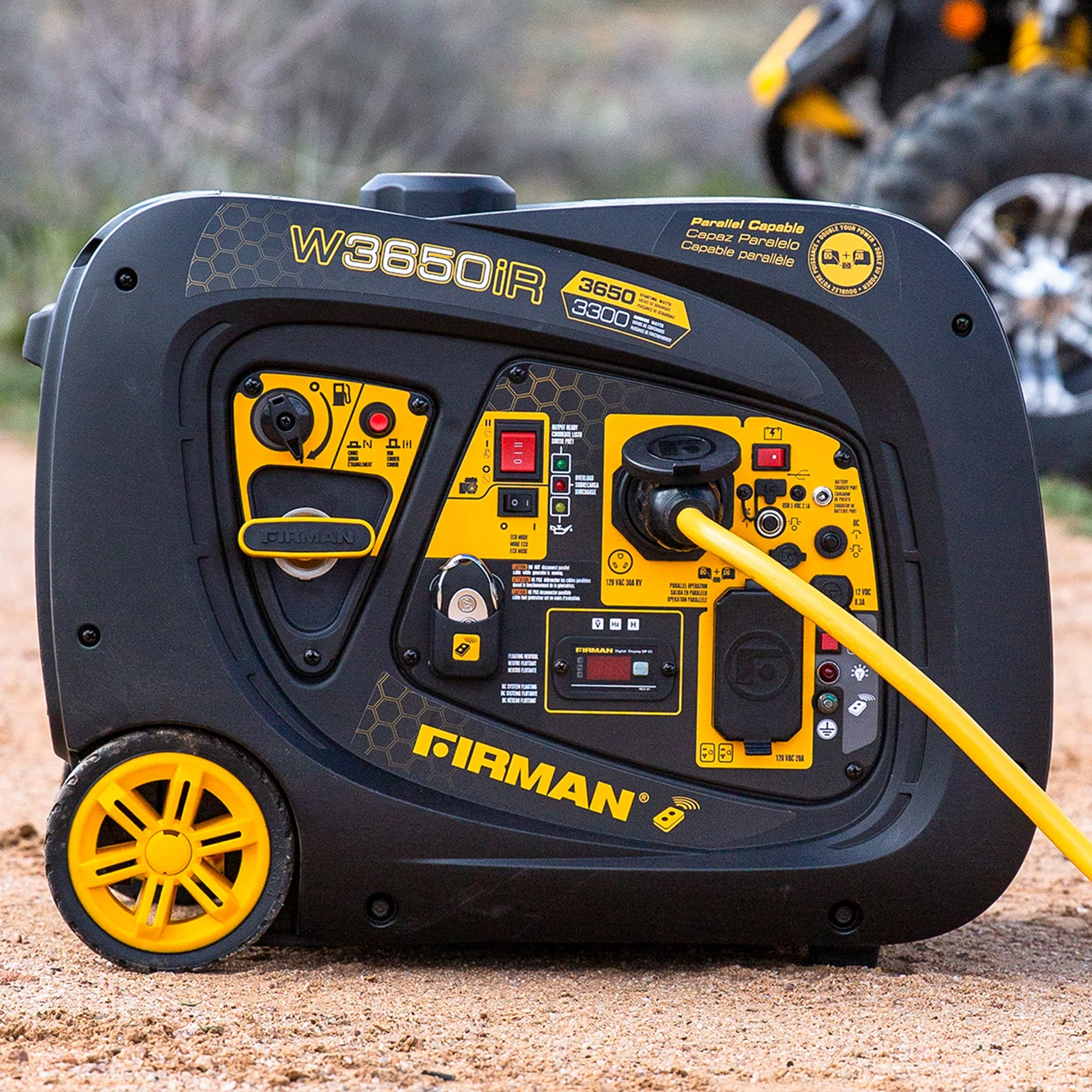 Refurbished Inverter Portable Generator 3650W Remote Start - Image 4