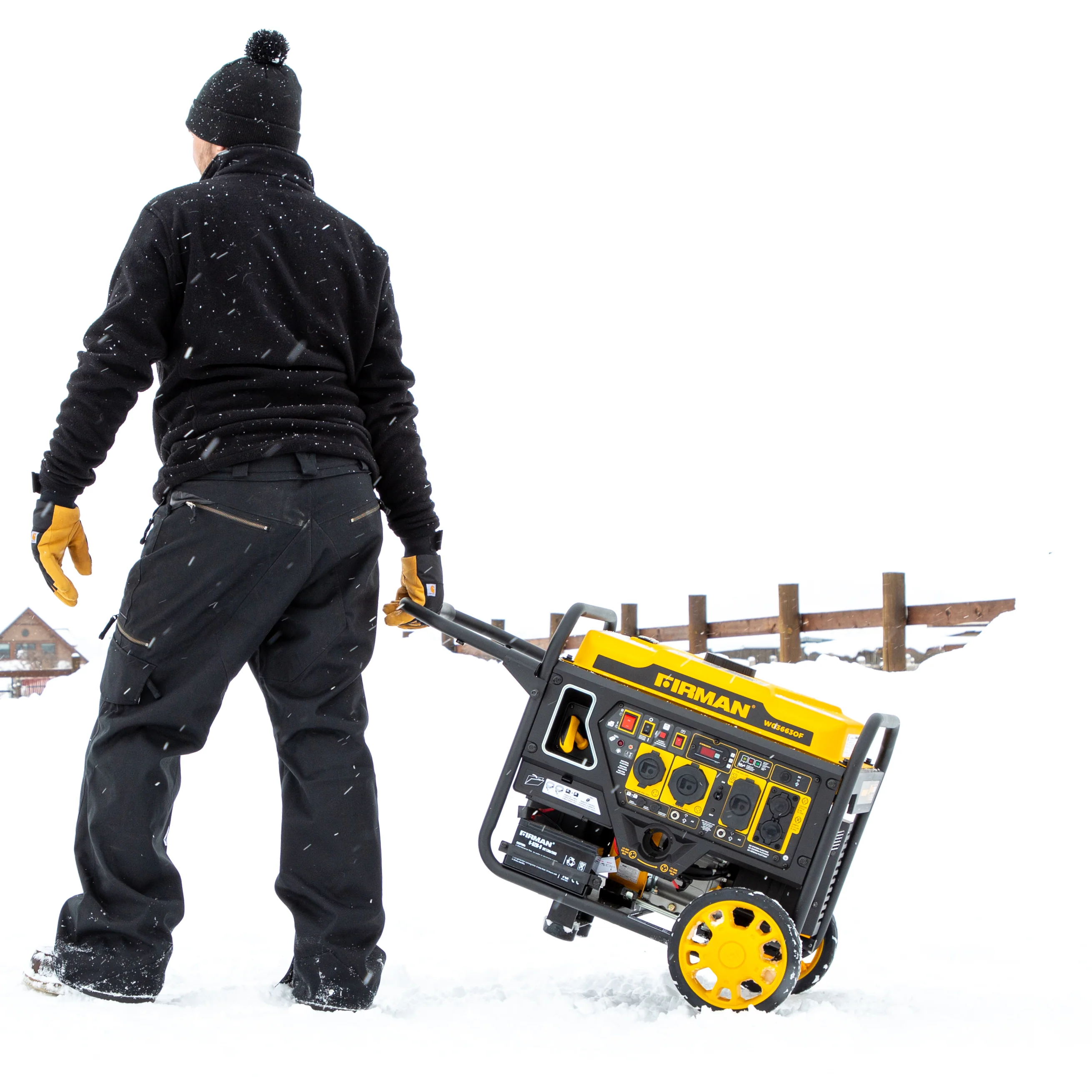 Inverter Open Frame Portable Generator 4500W Remote Start with CO Alert - Image 5