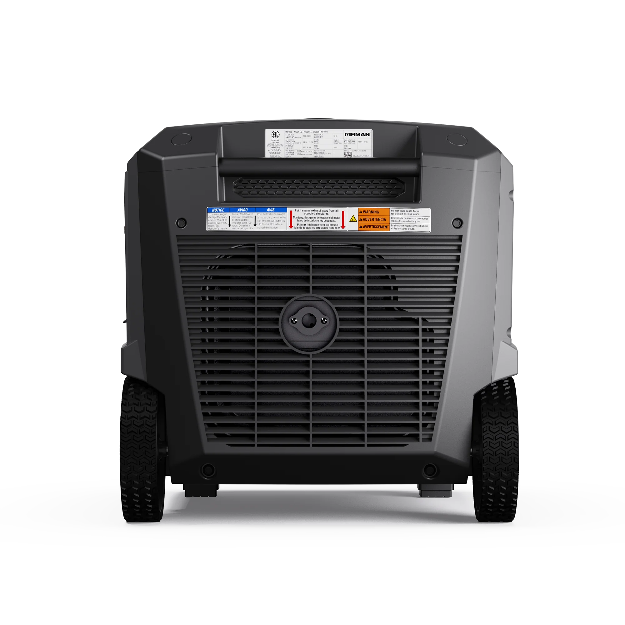 Gas Inverter Portable Generator 6650/5300 Watt 120/240V CO Alert - Image 9