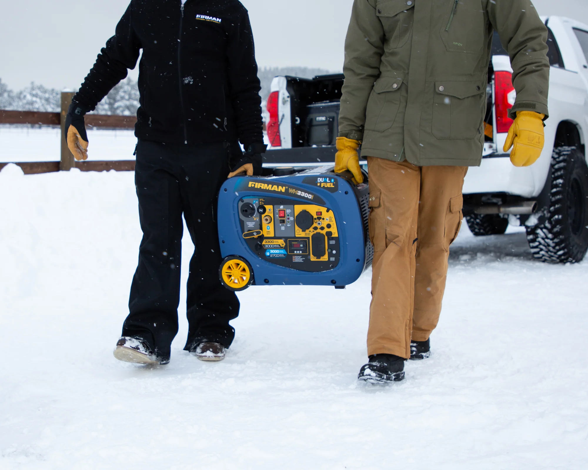 Dual Fuel Inverter Portable Generator 3300W Recoil Start - Image 5