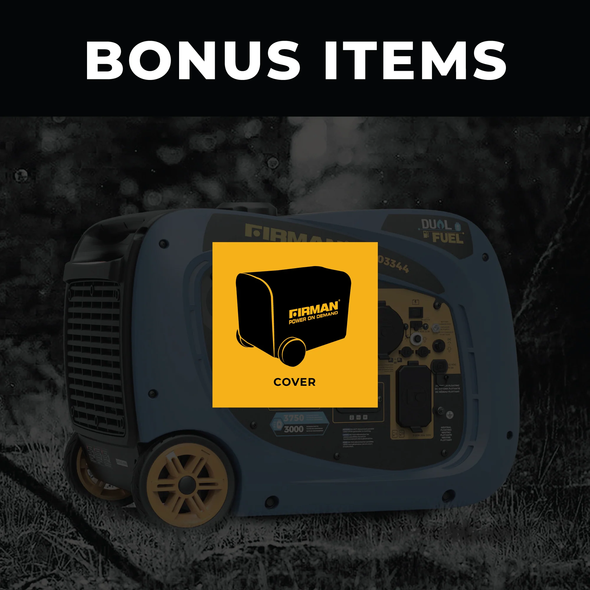 Dual Fuel Inverter Portable Generator 4125W Electric Start - Image 10