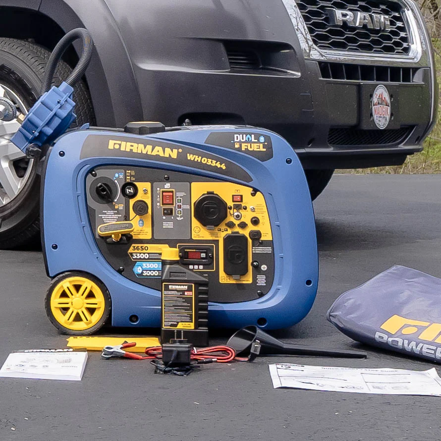 Dual Fuel Inverter Portable Generator 4125W Electric Start - Image 11